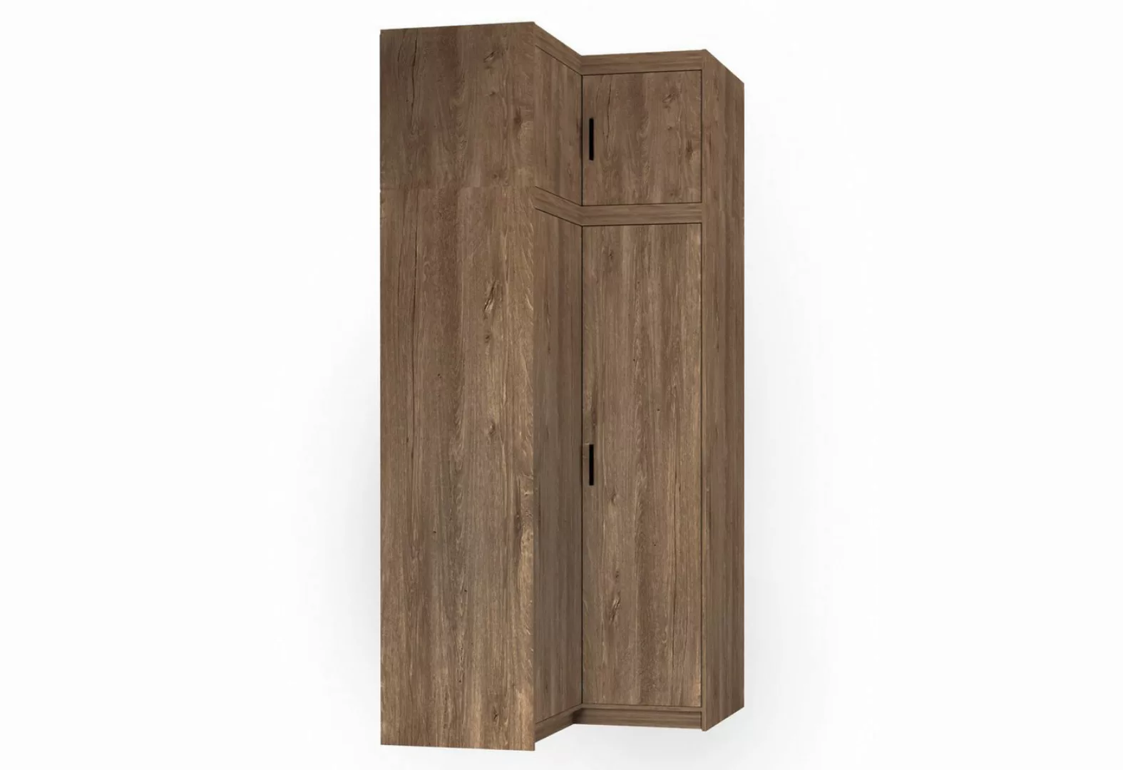 Furnix Eckschrank ELVENA Eck-Kleiderschrank 97x97 cm Schrank mit geräumigen günstig online kaufen