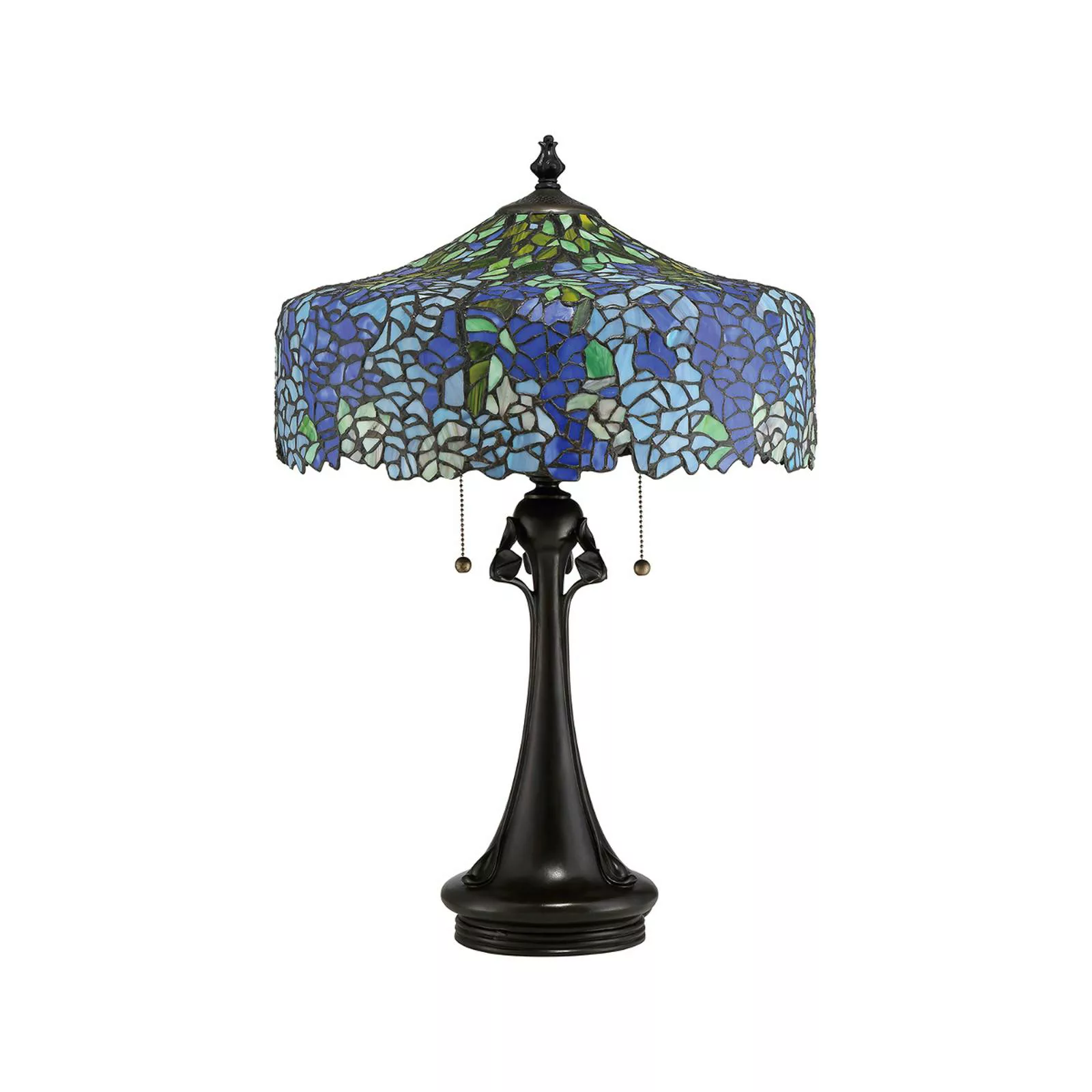 Tischlampe Cobalt im Tiffany-Design günstig online kaufen