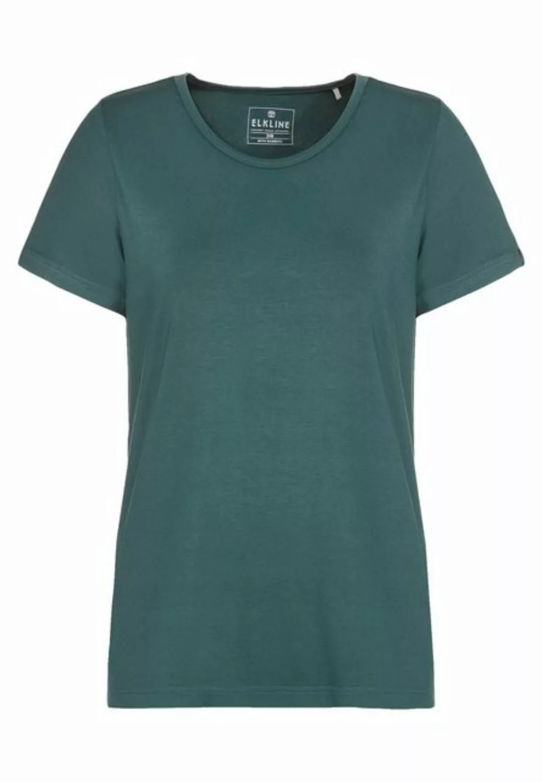 Elkline T-Shirt Bambi Basic Kurzarm Shirt weich und elastisch mit Rundhalsa günstig online kaufen