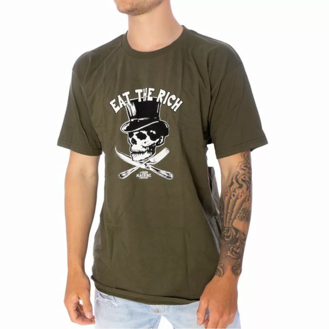 Loser Machine T-Shirt T-Shirt Loser Machine Eat The Rich, G L, F military g günstig online kaufen