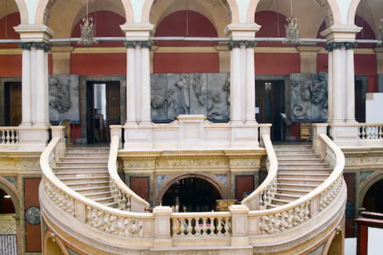 Papermoon Fototapete »Palast Treppen« günstig online kaufen