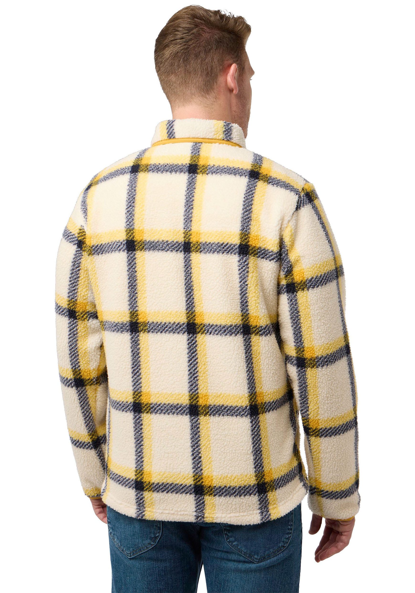 Jack Wolfskin Fleecejacke "FELSLICHT CHECK JACKET", Wärmend, atmungsaktiv, günstig online kaufen