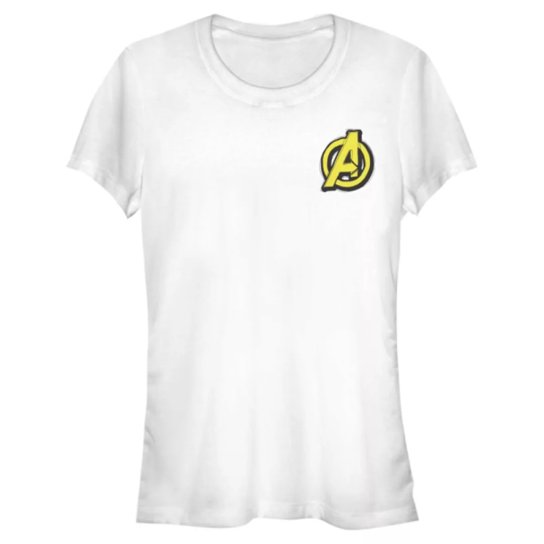 Marvel - Avengers - Logo Drawn Avengers - Frauen T-Shirt günstig online kaufen
