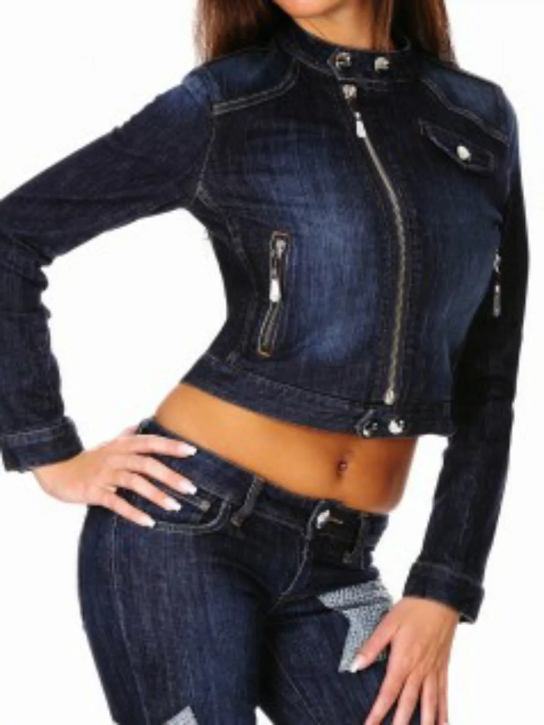 Nvmber9 Damen Jeans Jacke Luxury günstig online kaufen