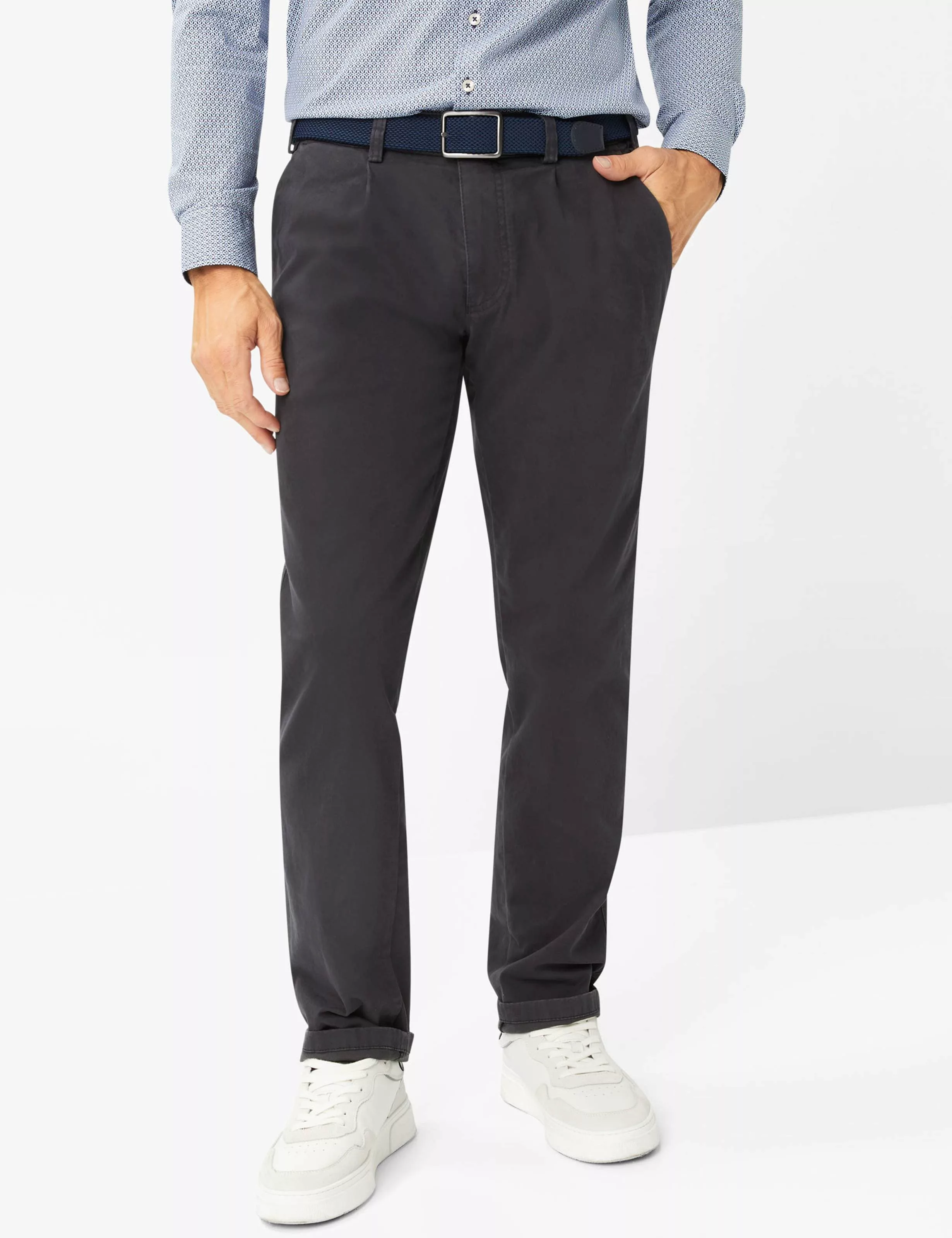 EUREX by BRAX Bundfaltenhose "Style LUIS" günstig online kaufen