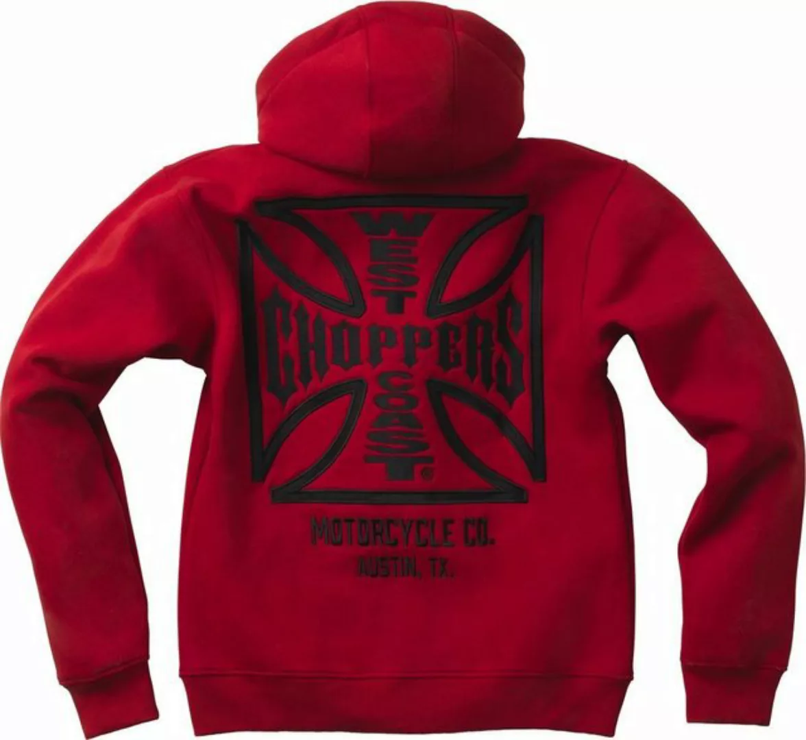 West Coast Choppers Kapuzenpullover Og Atx Zip Hoody Red günstig online kaufen