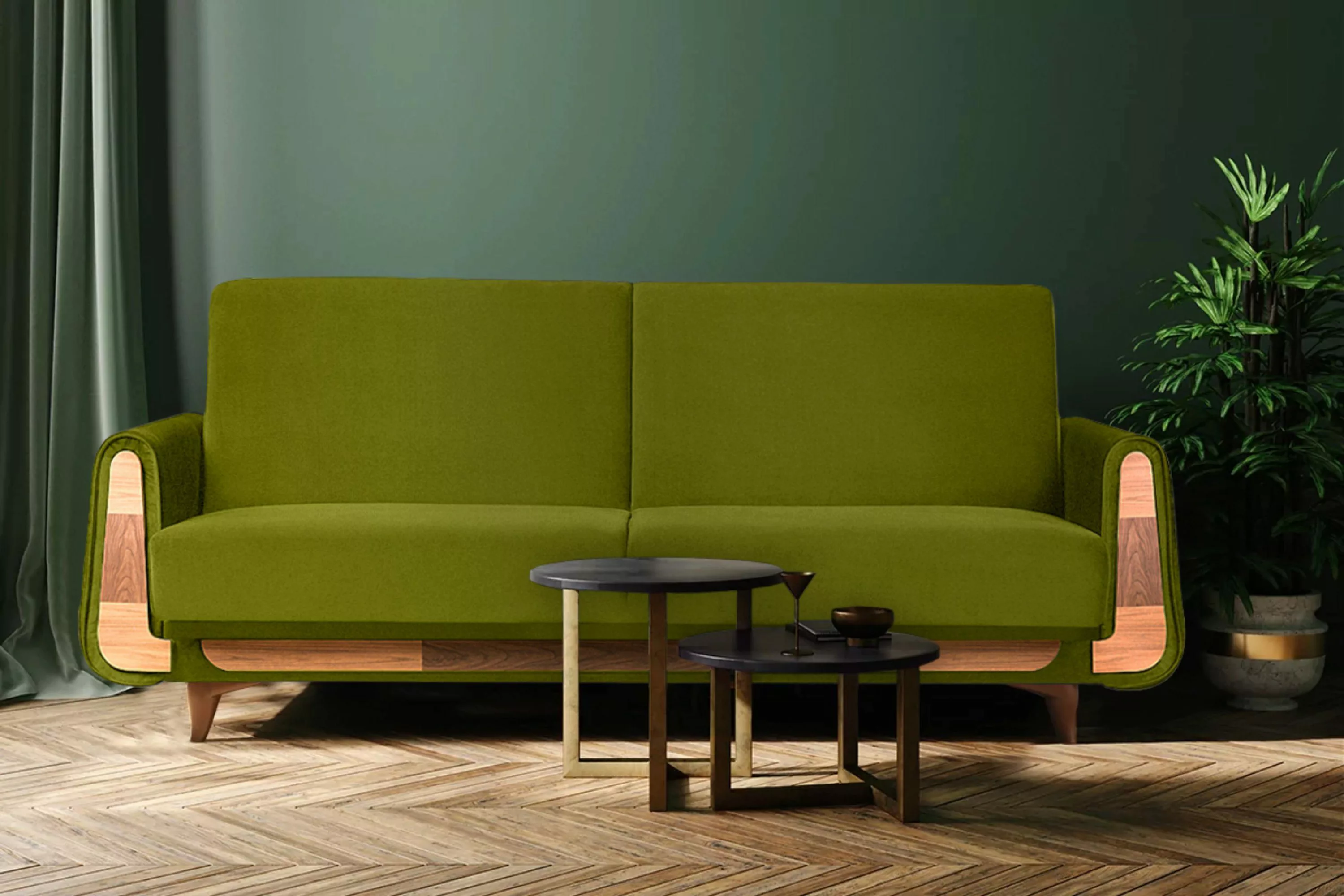 KONSIMO® 3-Sitzer, GUSTAVO, Sofa mit Schlaffunktion, günstig online kaufen