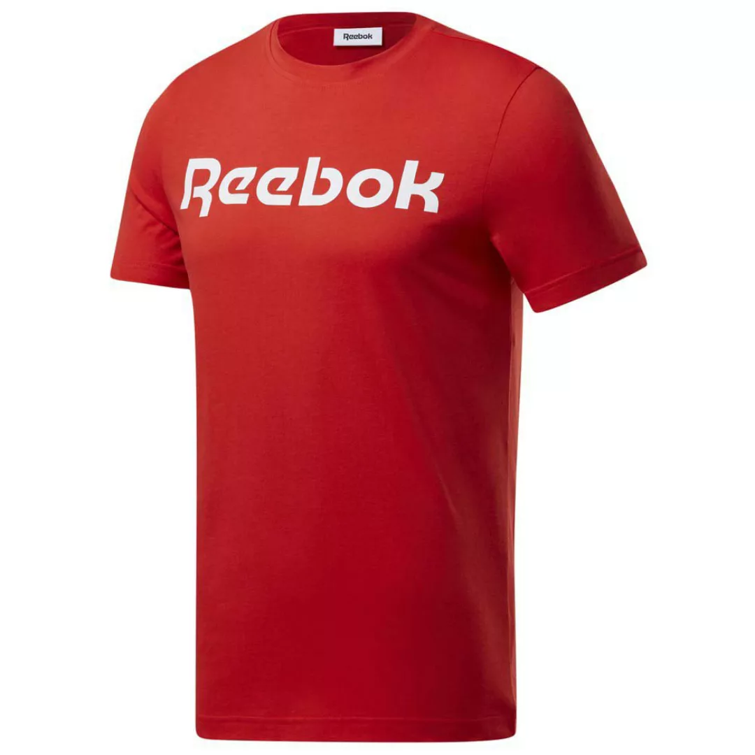 Reebok Linear Read Kurzärmeliges T-shirt XL Motor Red günstig online kaufen