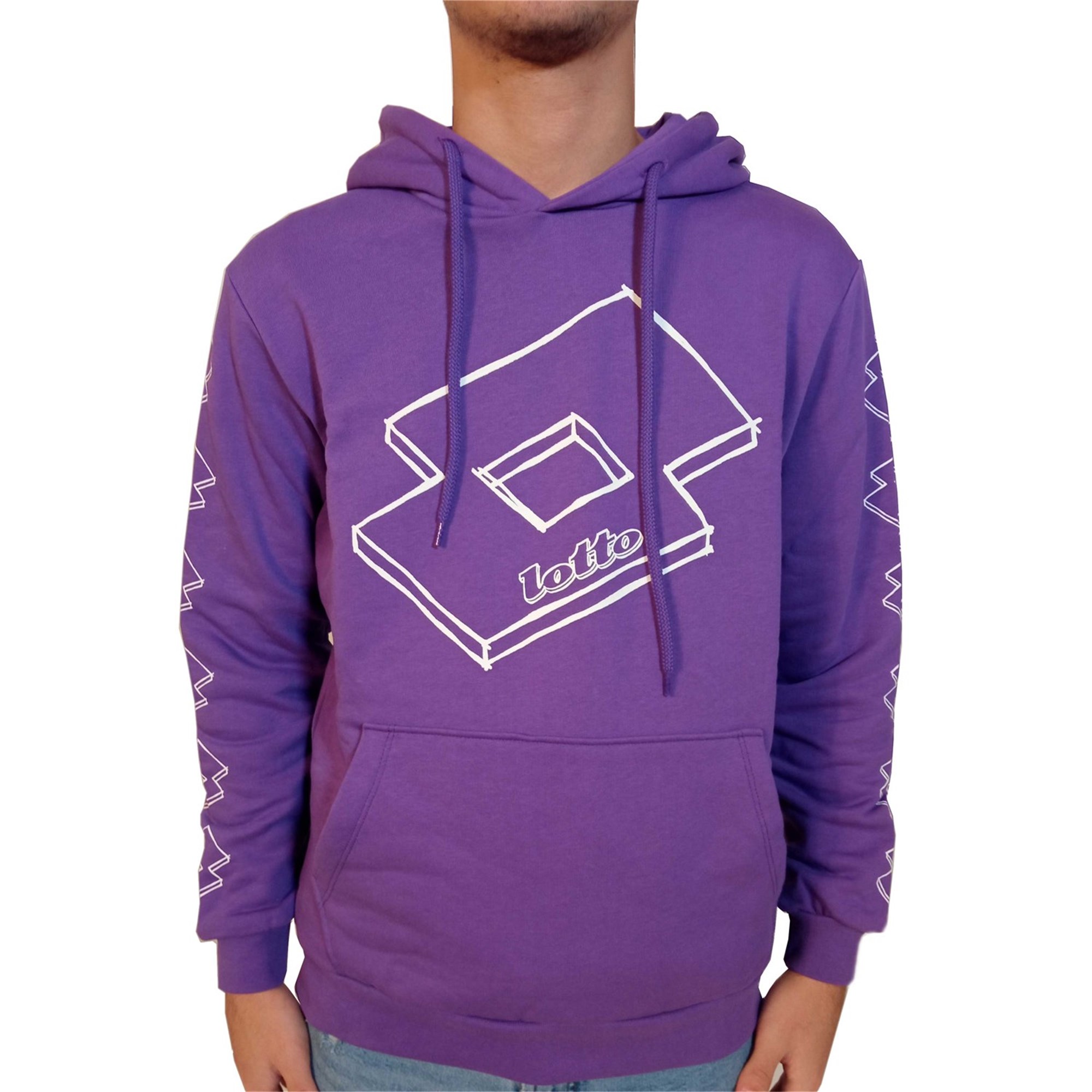 LOTTO Sweatshirt Herren Viola Cotone günstig online kaufen