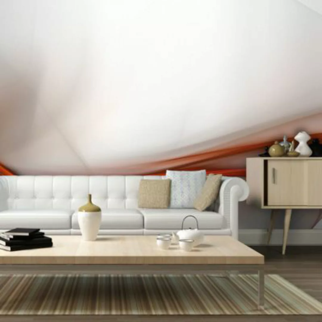 artgeist Fototapete Elegant orange design mehrfarbig Gr. 300 x 231 günstig online kaufen