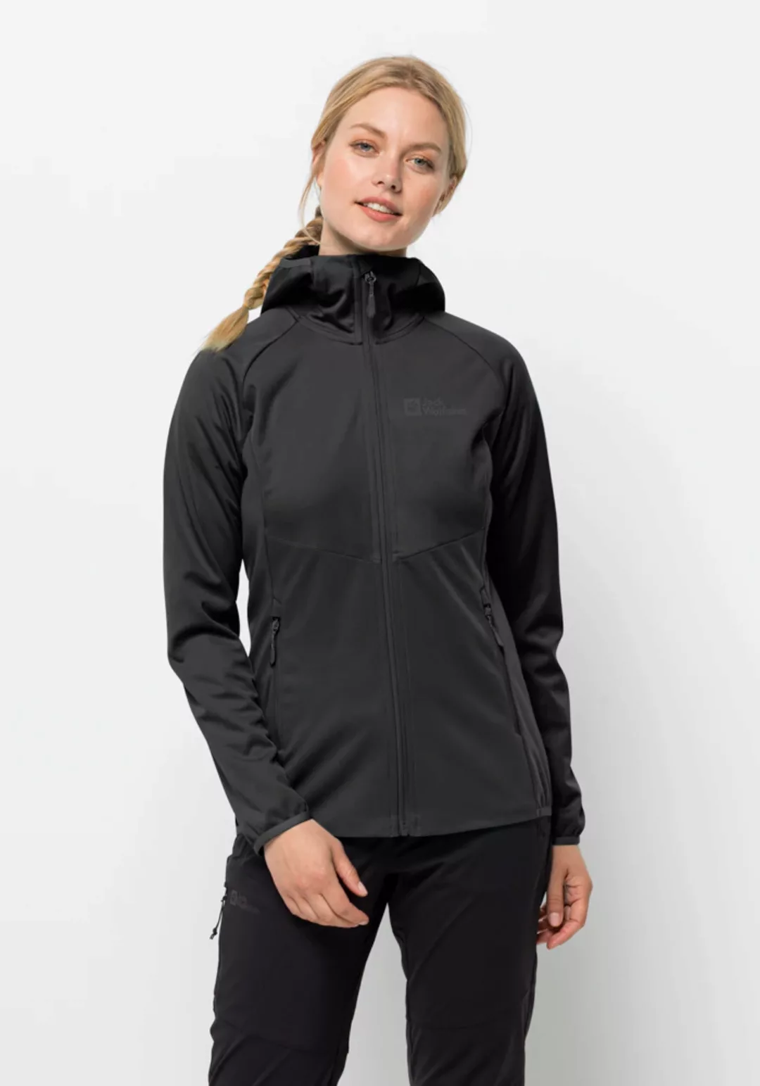 Jack Wolfskin Softshelljacke "GO HIKE SOFTSHELL W", mit Kapuze günstig online kaufen