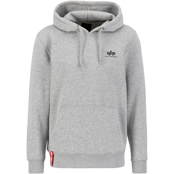 Alpha Industries  Sweatshirt Basic Hoodie SL - grey heather günstig online kaufen