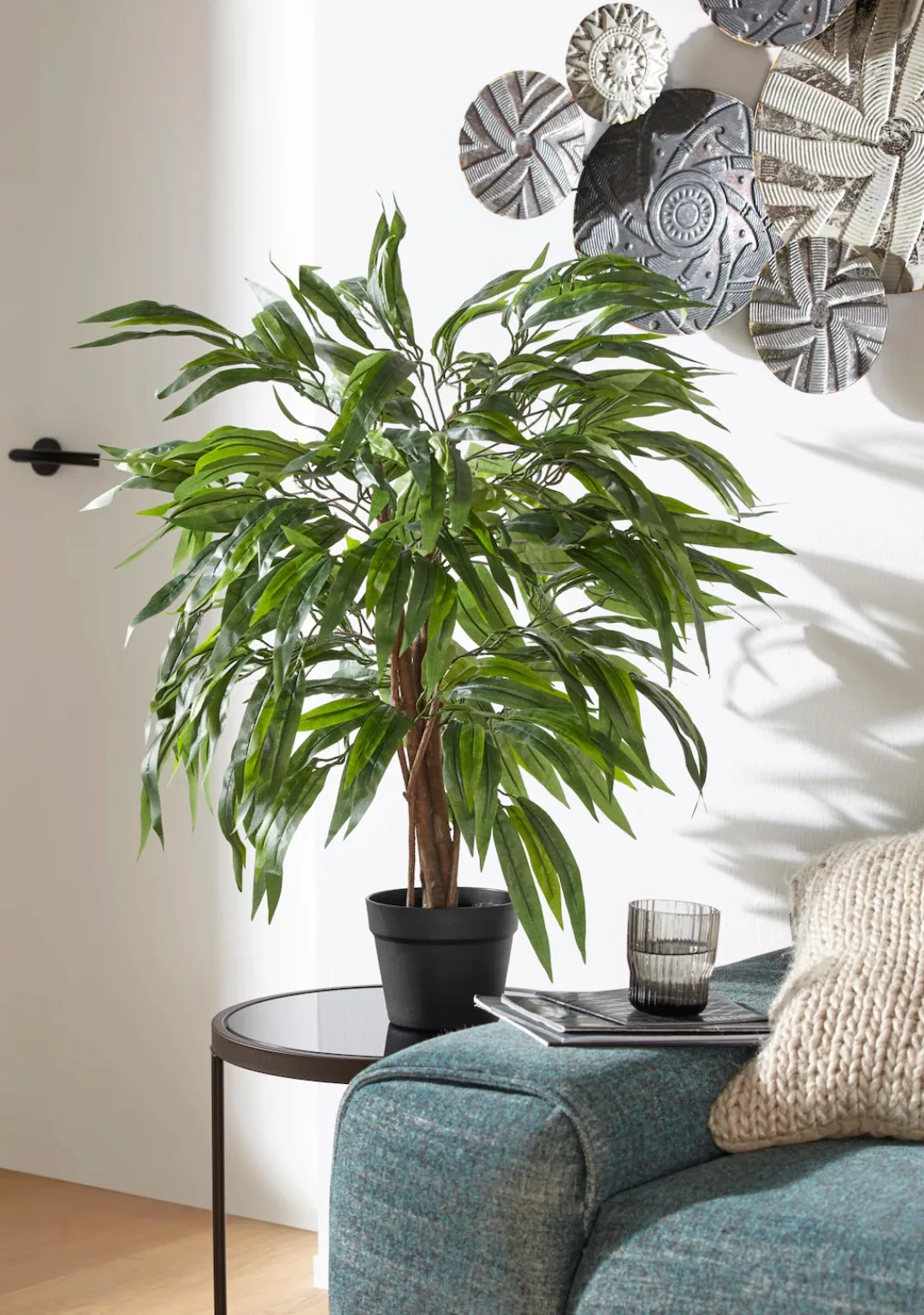 Creativ green Kunstpflanze "Weeping-Ficus" günstig online kaufen