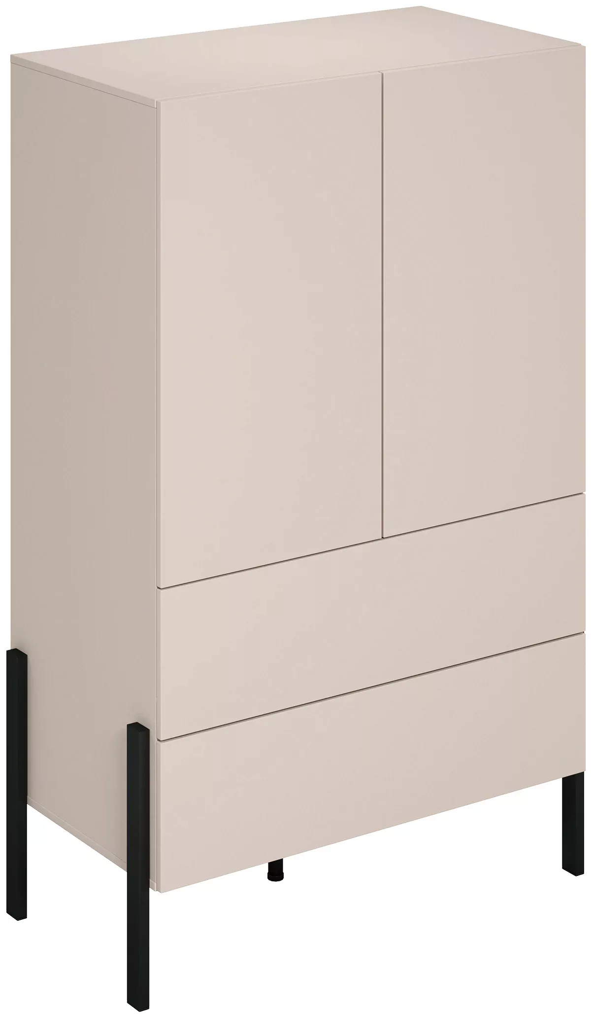 INOSIGN Wäscheschrank "Jukon, Breite 90 cm, moderner griffloser Kleiderschr günstig online kaufen