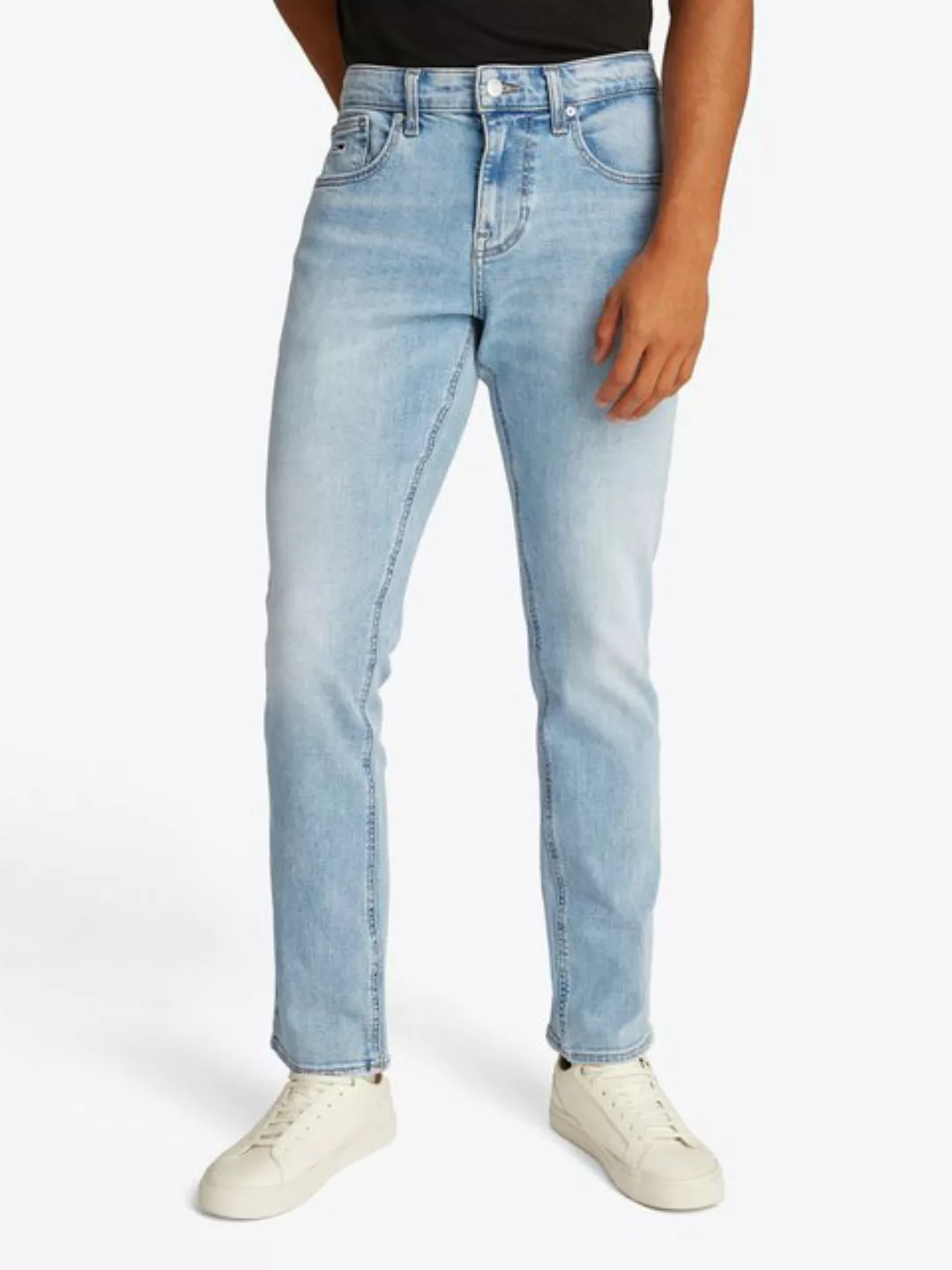 Tommy Jeans Slim-fit-Jeans Scanton Slim Denim Mit Gürtelschlaufen günstig online kaufen