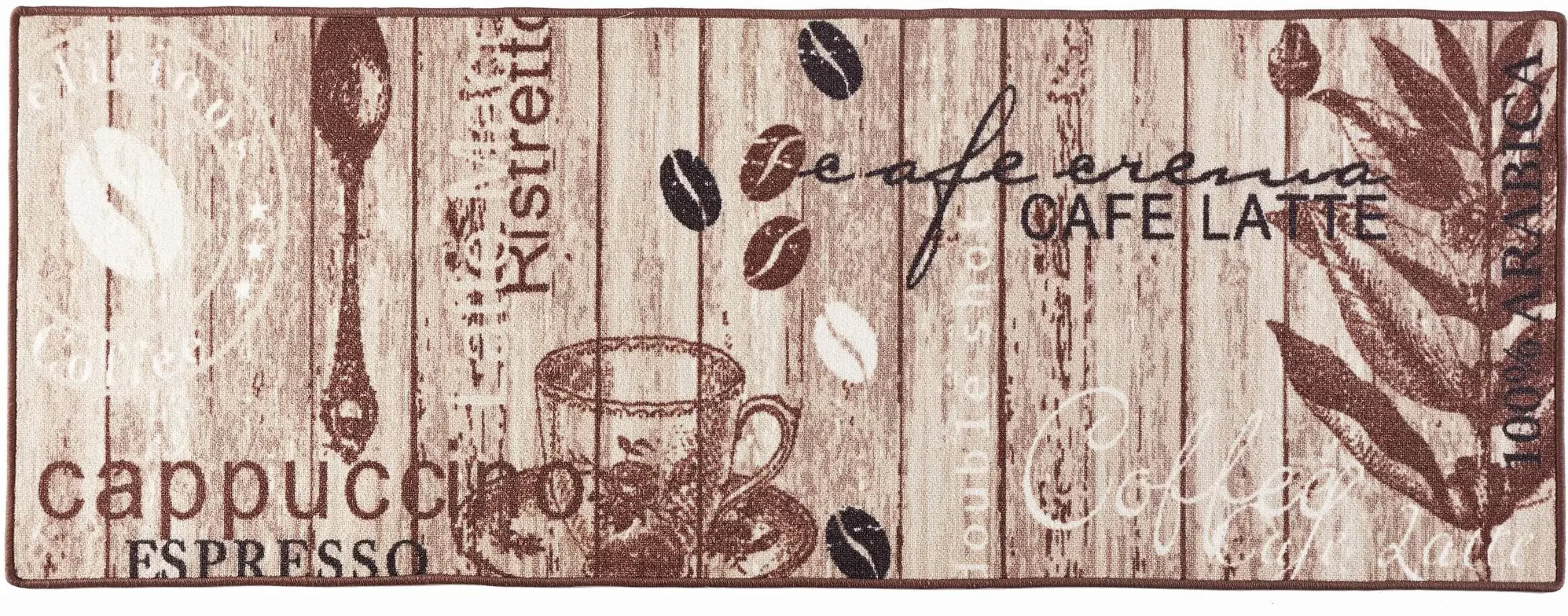 HANSE Home Küchenläufer »Delicious Coffee«, rechteckig, Läufer, Rutschfest, günstig online kaufen