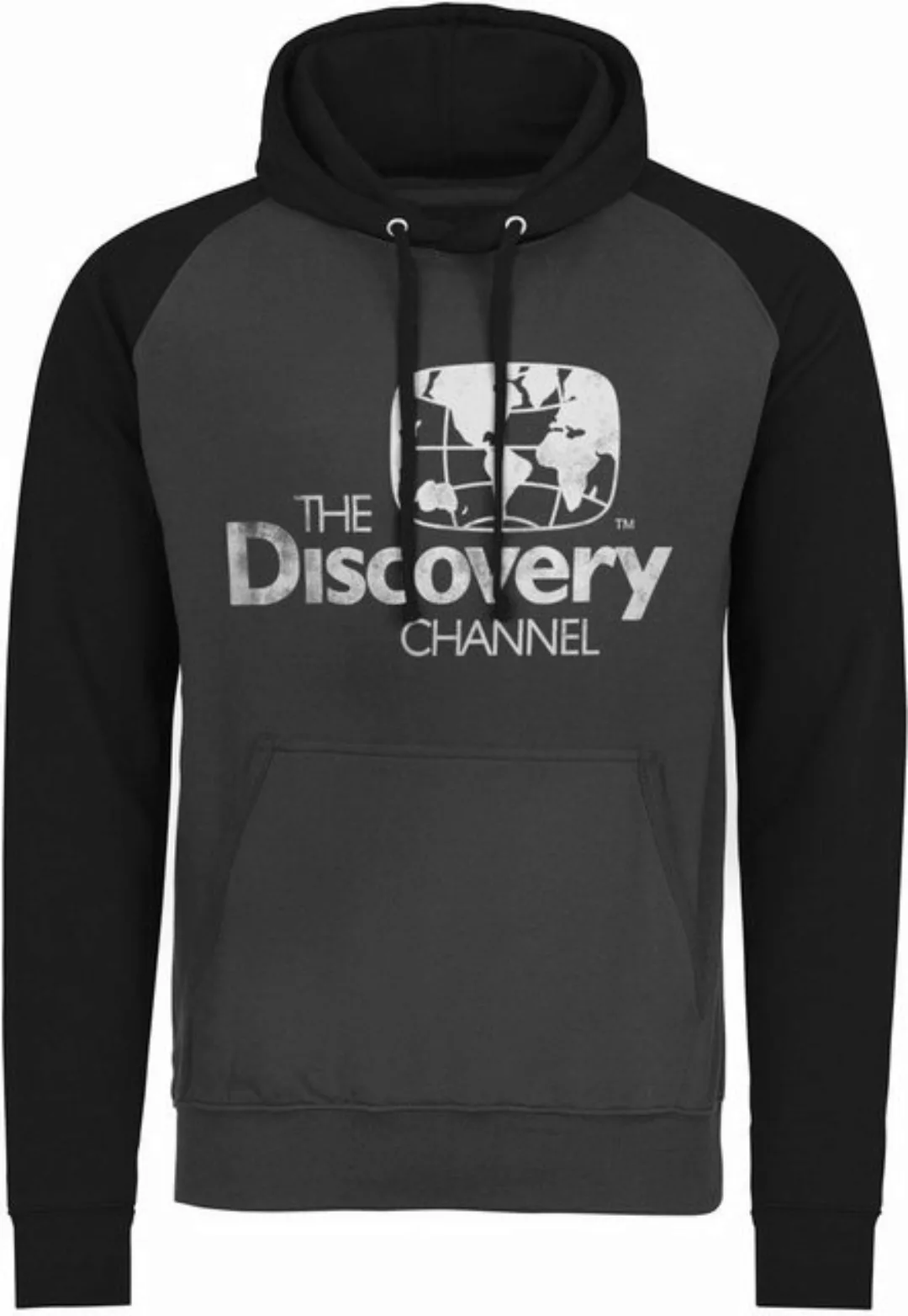 Discovery Hoodie Distressed Logo Baseball Hoodie günstig online kaufen