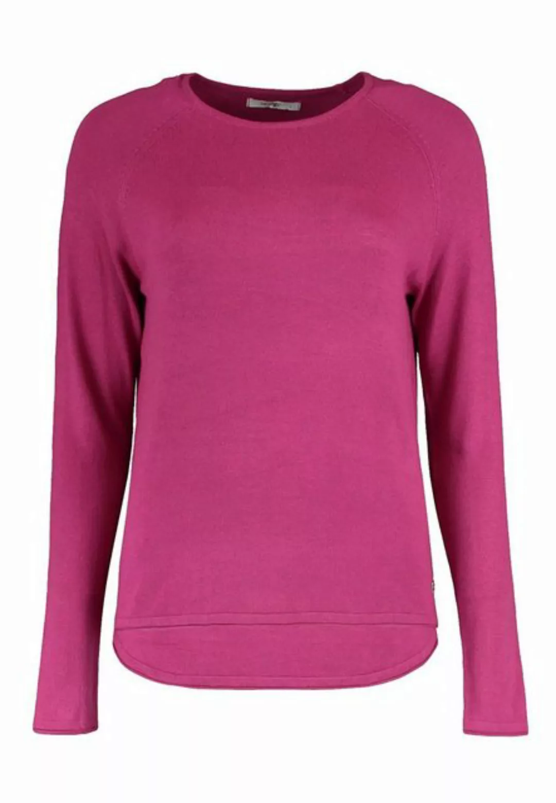 HaILY’S T-Shirt Dünnes Einfarbiges Langarm Basic Shirt (1-tlg) 4126 in Rot- günstig online kaufen