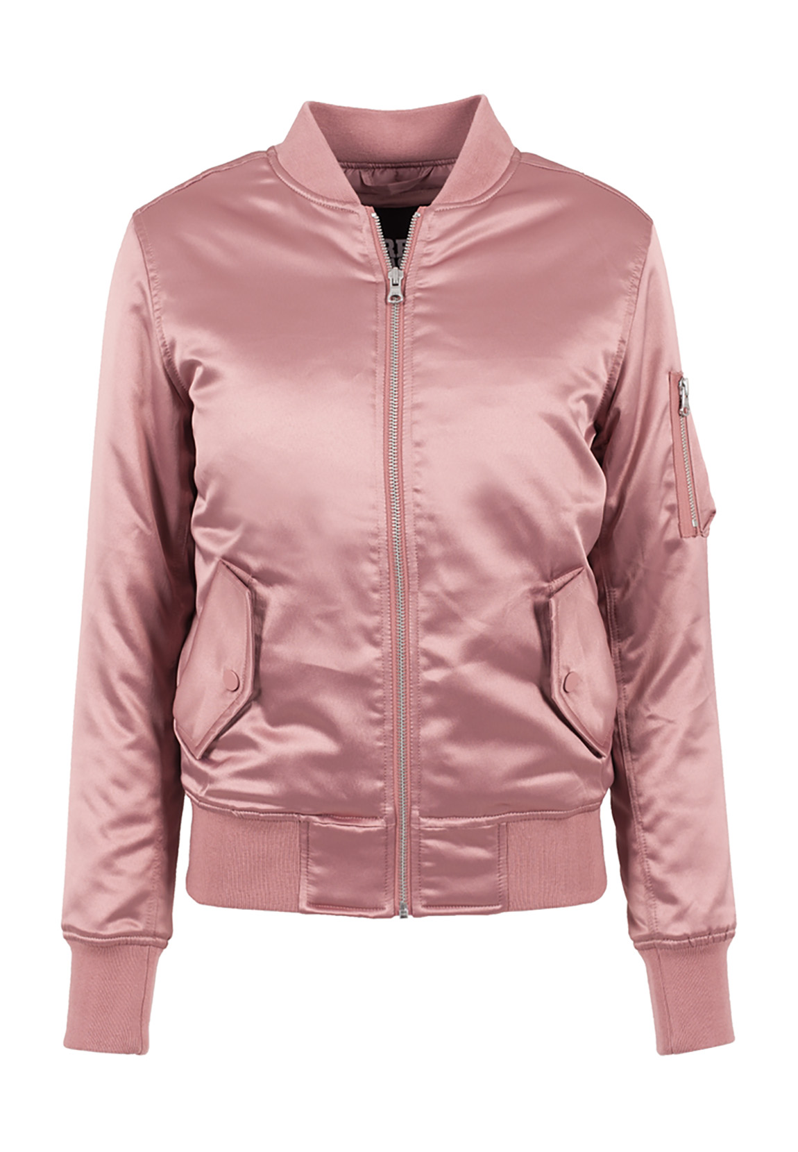 Urban Classics Ladies Satin Bomber Jacket TB1279 Oldrose günstig online kaufen