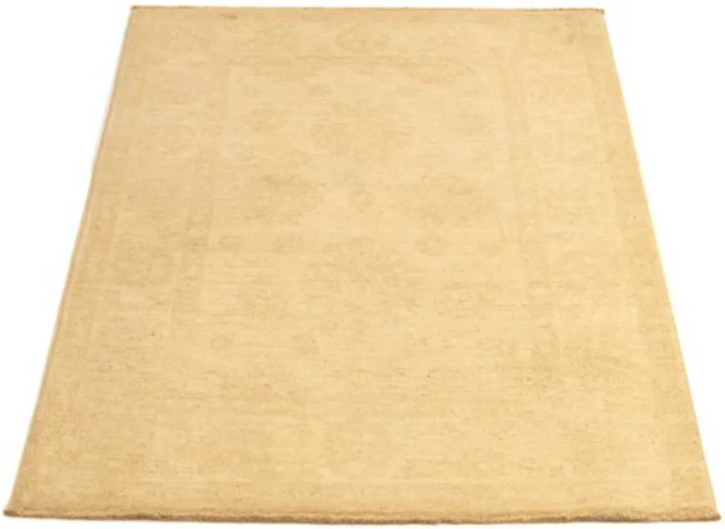 morgenland Wollteppich »Farahan Teppich handgeknüpft beige«, rechteckig günstig online kaufen