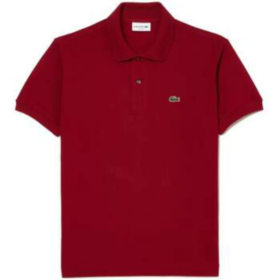 Lacoste Poloshirt Lacoste Polo SHORT SLEEVED RIBBED COLLAR SHIRT L1212 Rose günstig online kaufen