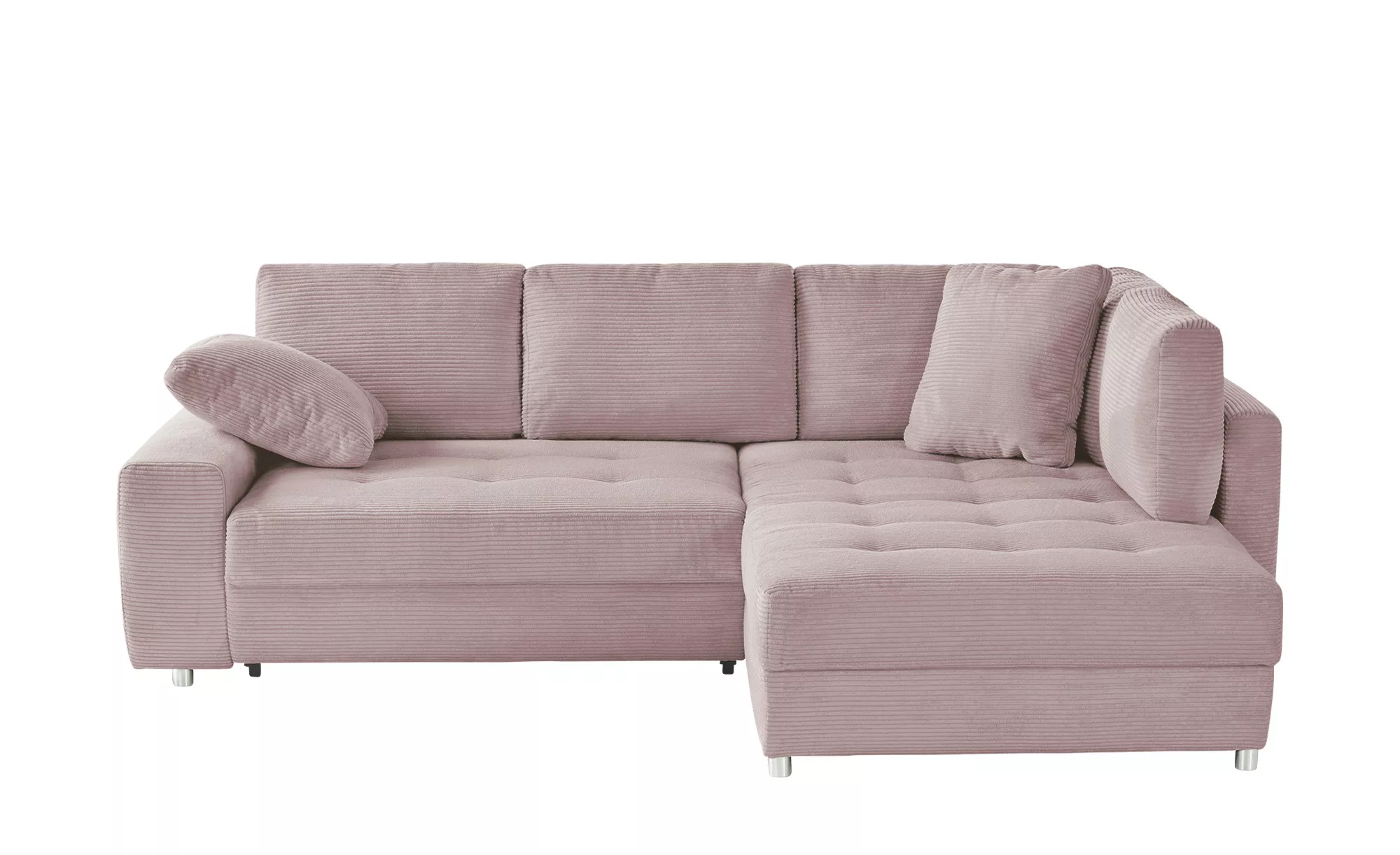 bobb Ecksofa  Arissa de Luxe ¦ rosa/pink ¦ Maße (cm): B: 265 H: 84 T: 209 P günstig online kaufen