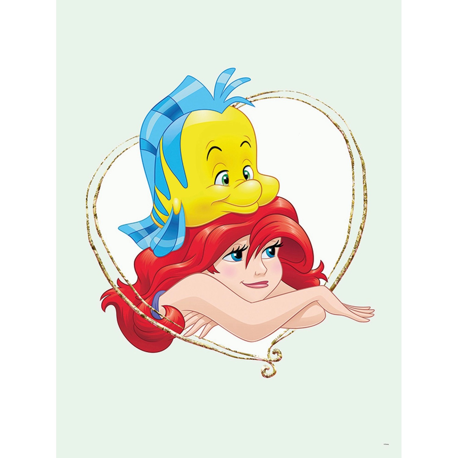 Disney Poster Arielle - Die Meerjungfrau Multicolor 30 x 40 cm 610164 günstig online kaufen