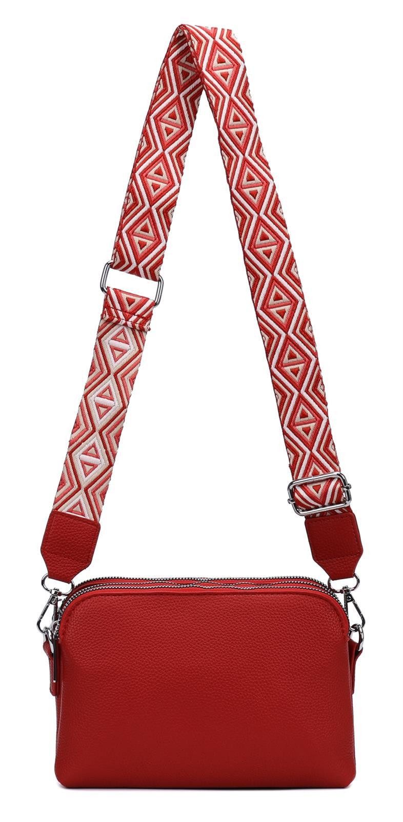 ITALYSHOP24 Schultertasche Damen Tasche Bodybag Umhängetasche günstig online kaufen