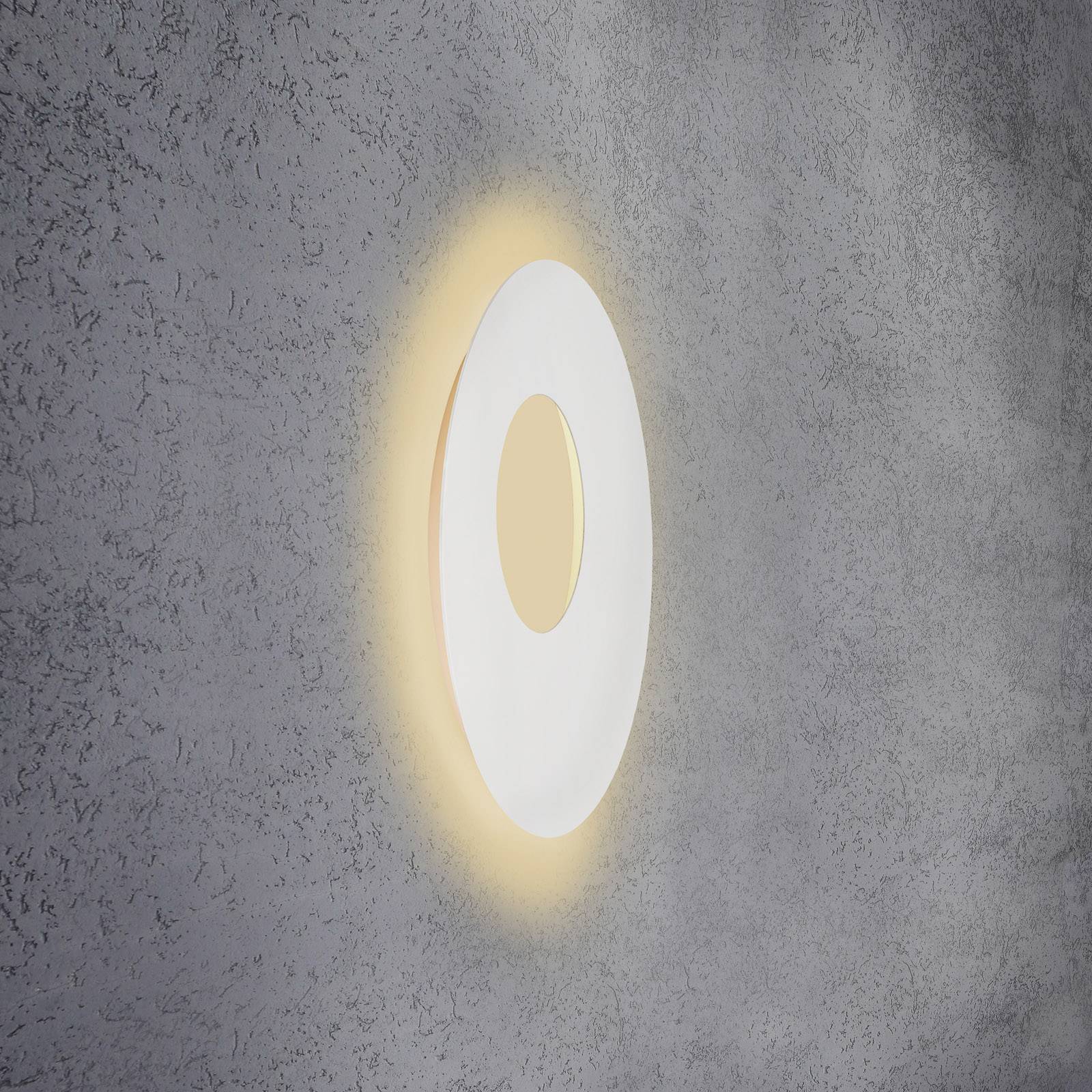 Escale Blade Open LED-Wandleuchte, weiß, Ø 59 cm günstig online kaufen