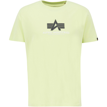 Alpha Industries  T-Shirts & Poloshirts Basic T-Shirt BL Rubber - Arctic Li günstig online kaufen