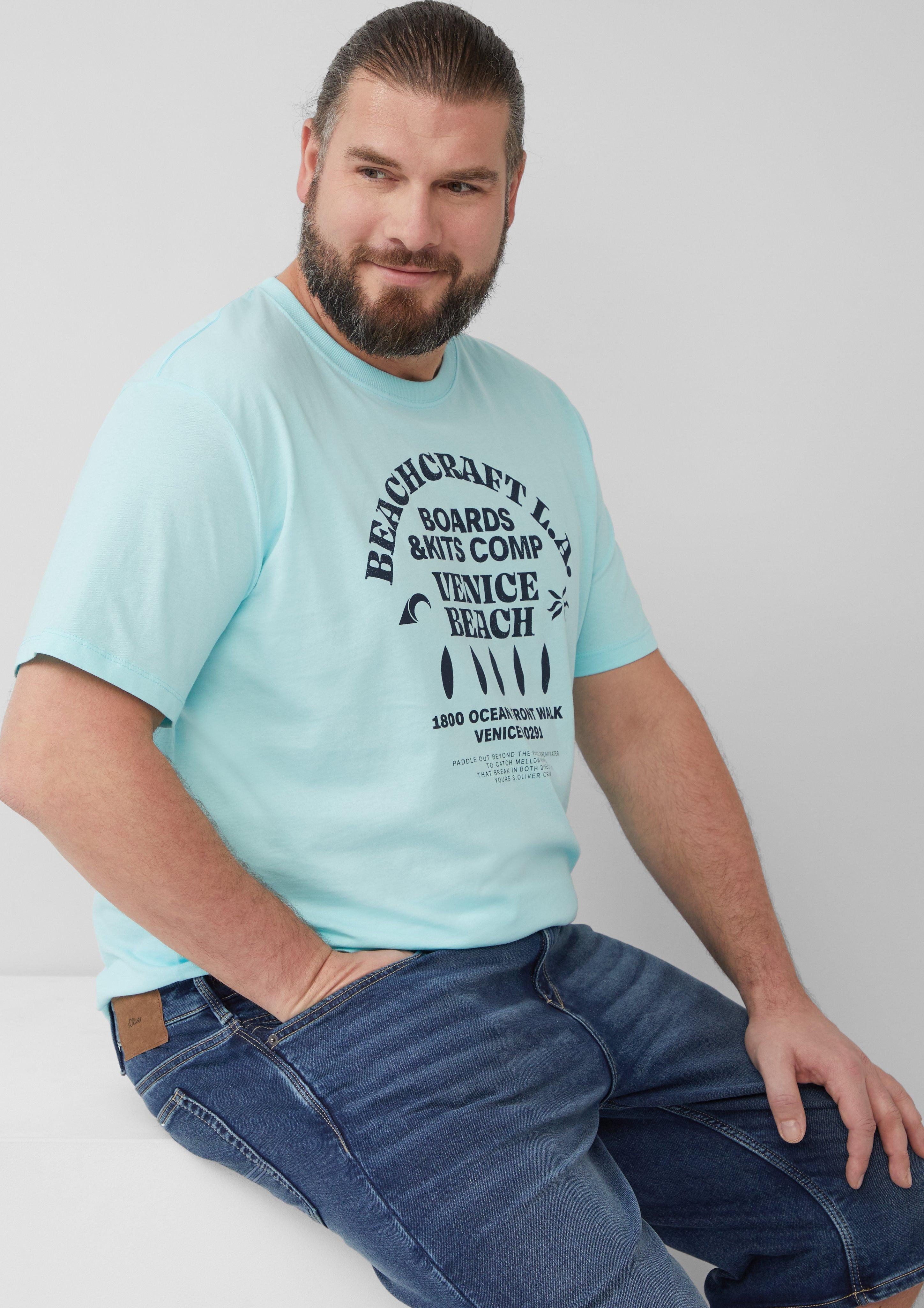 s.Oliver T-Shirt mit Print günstig online kaufen
