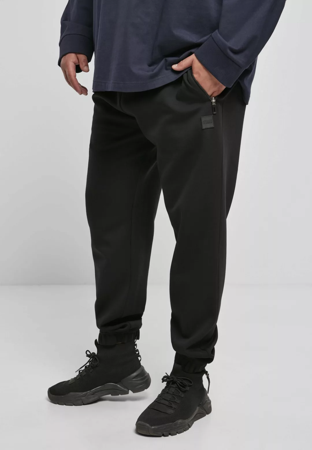 URBAN CLASSICS Stoffhose "Urban Classics Herren Basic Track Pants", (1 tlg. günstig online kaufen