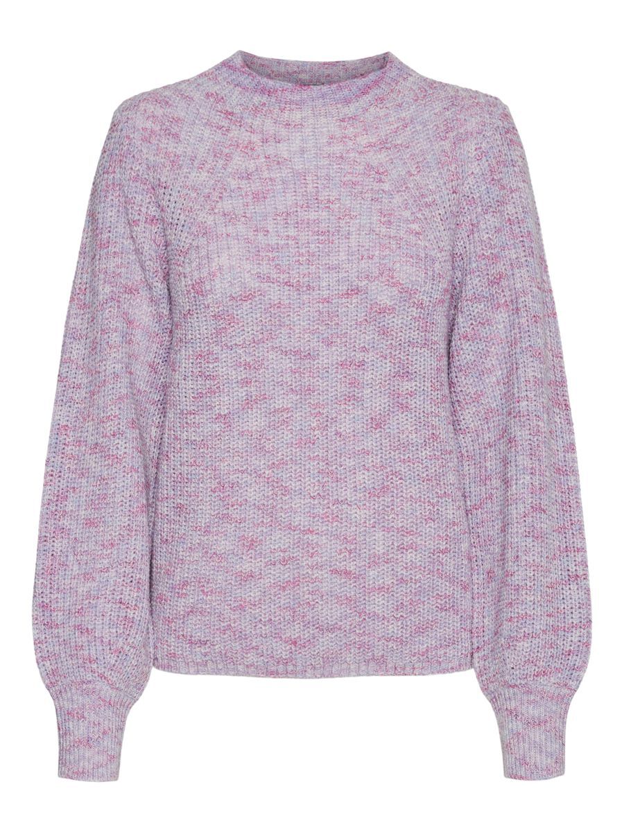 VERO MODA High Neck Pullover Damen Violett günstig online kaufen