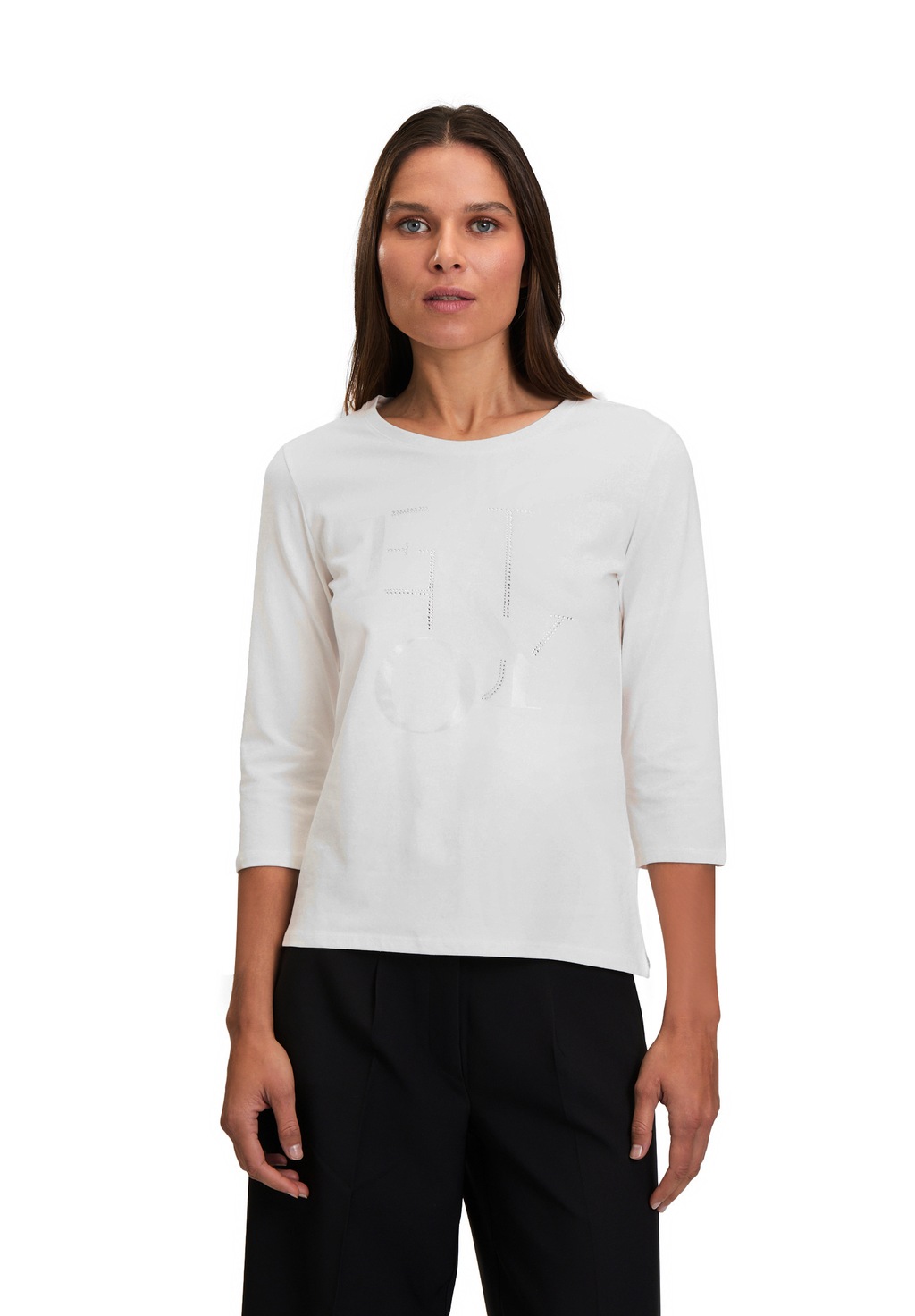 Betty Barclay 3/4-Arm-Shirt "Betty Barclay Basic Shirt mit Aufdruck", Glitz günstig online kaufen