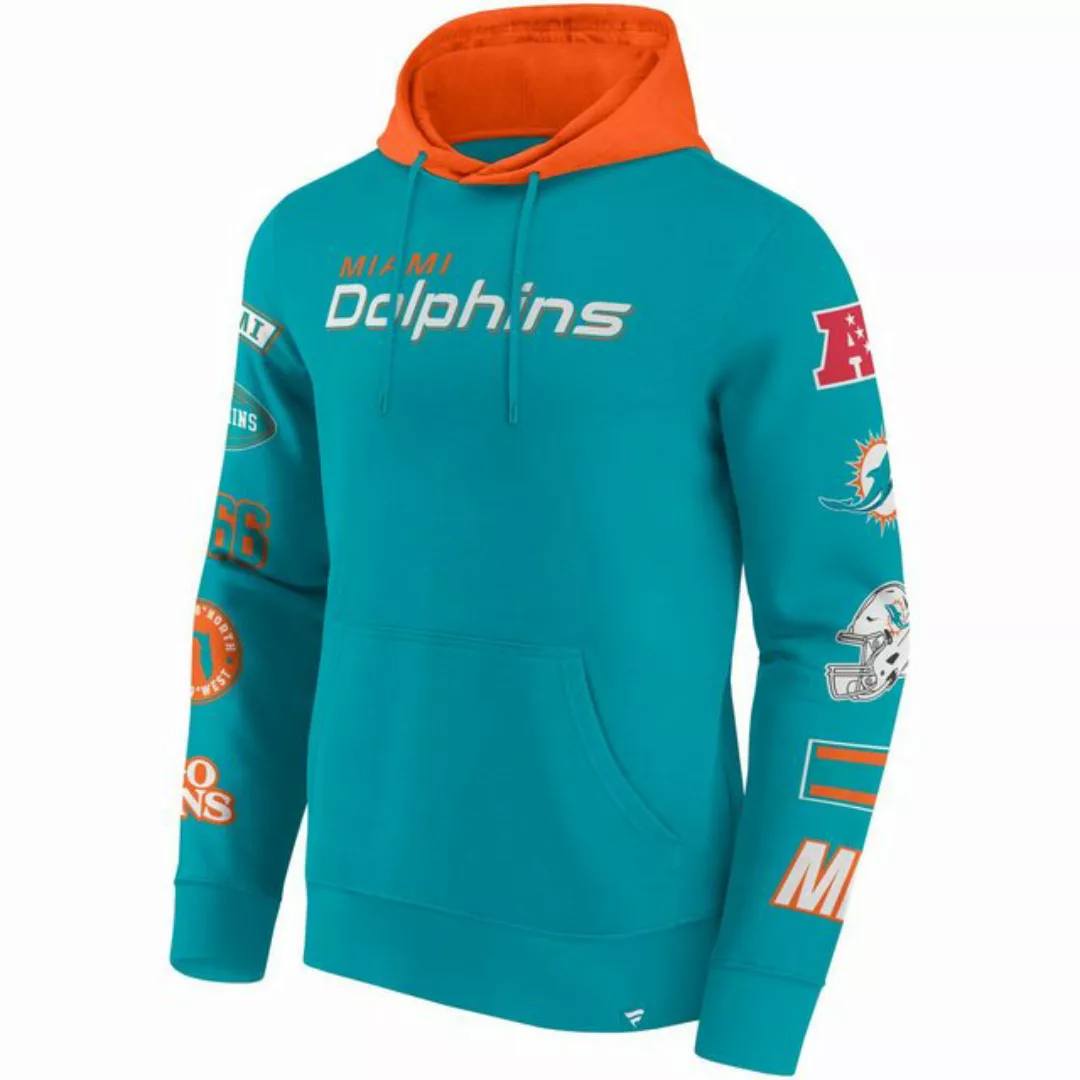 Fanatics Kapuzenpullover Miami Dolphins NFL Sleeve Prints günstig online kaufen