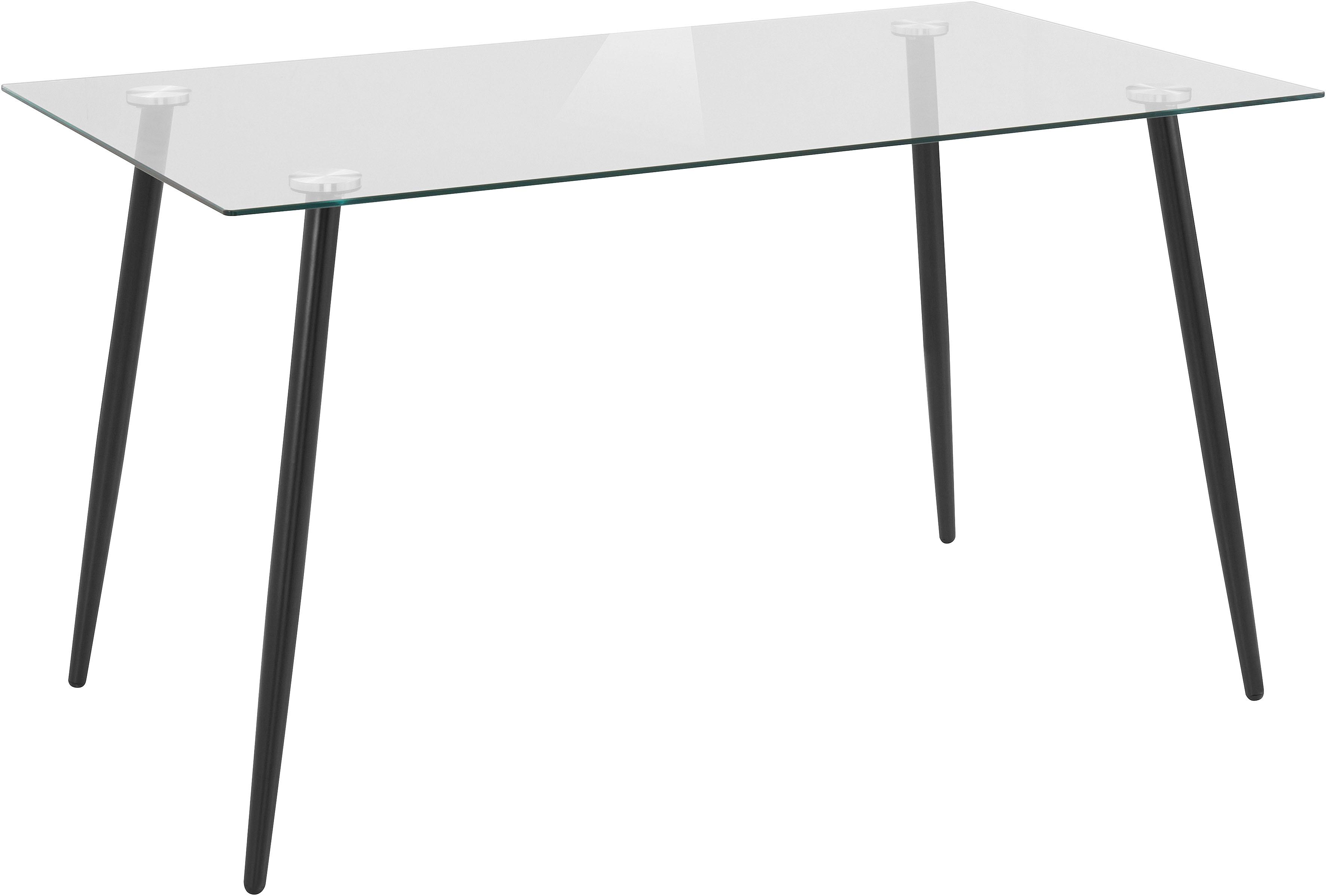 INOSIGN Glastisch "Danny", Esstisch Breite 140 cm günstig online kaufen