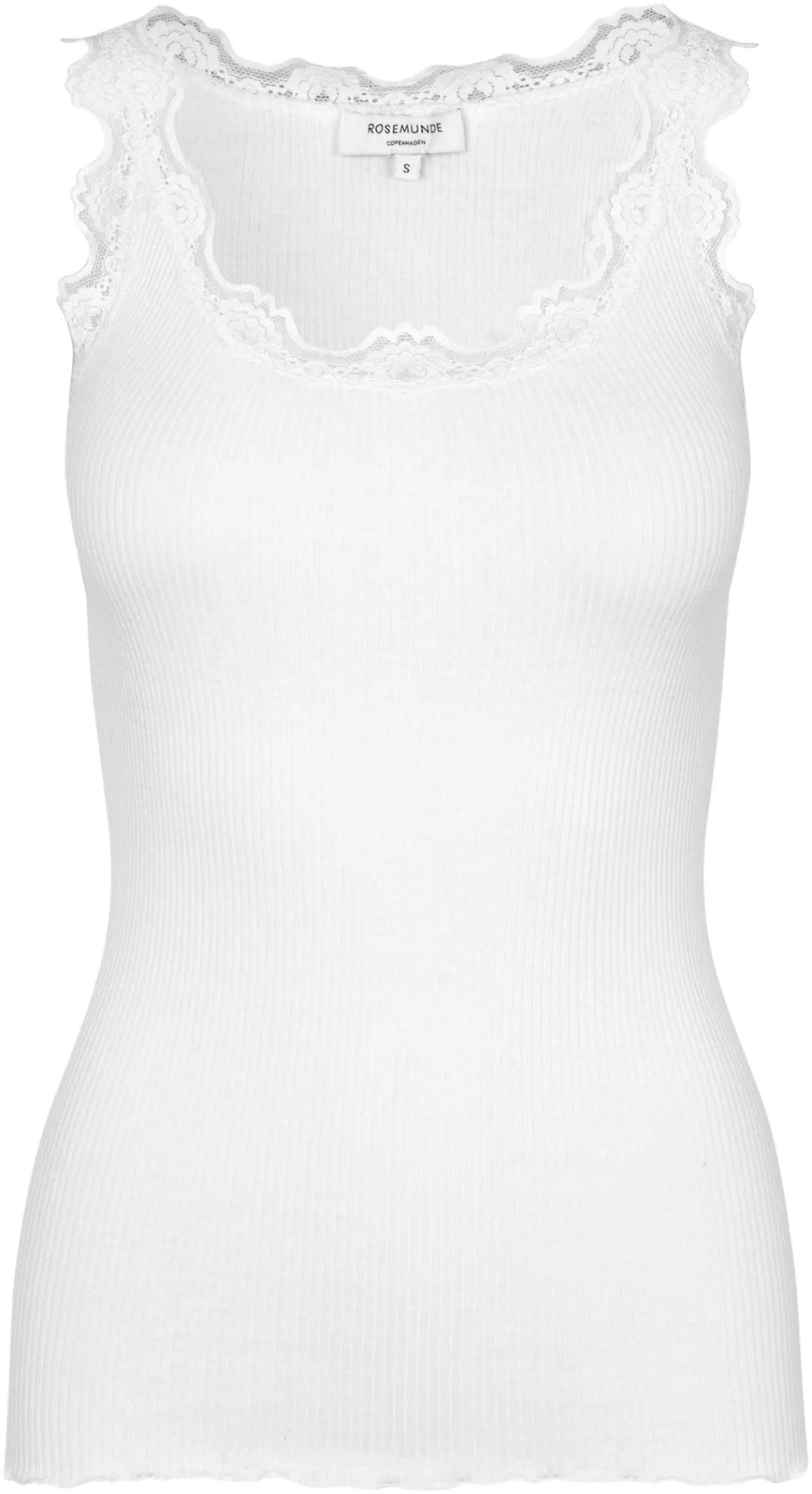 rosemunde Tanktop "Babette Silk Top", wunderschöner Vintage-Spitzenbesatz a günstig online kaufen