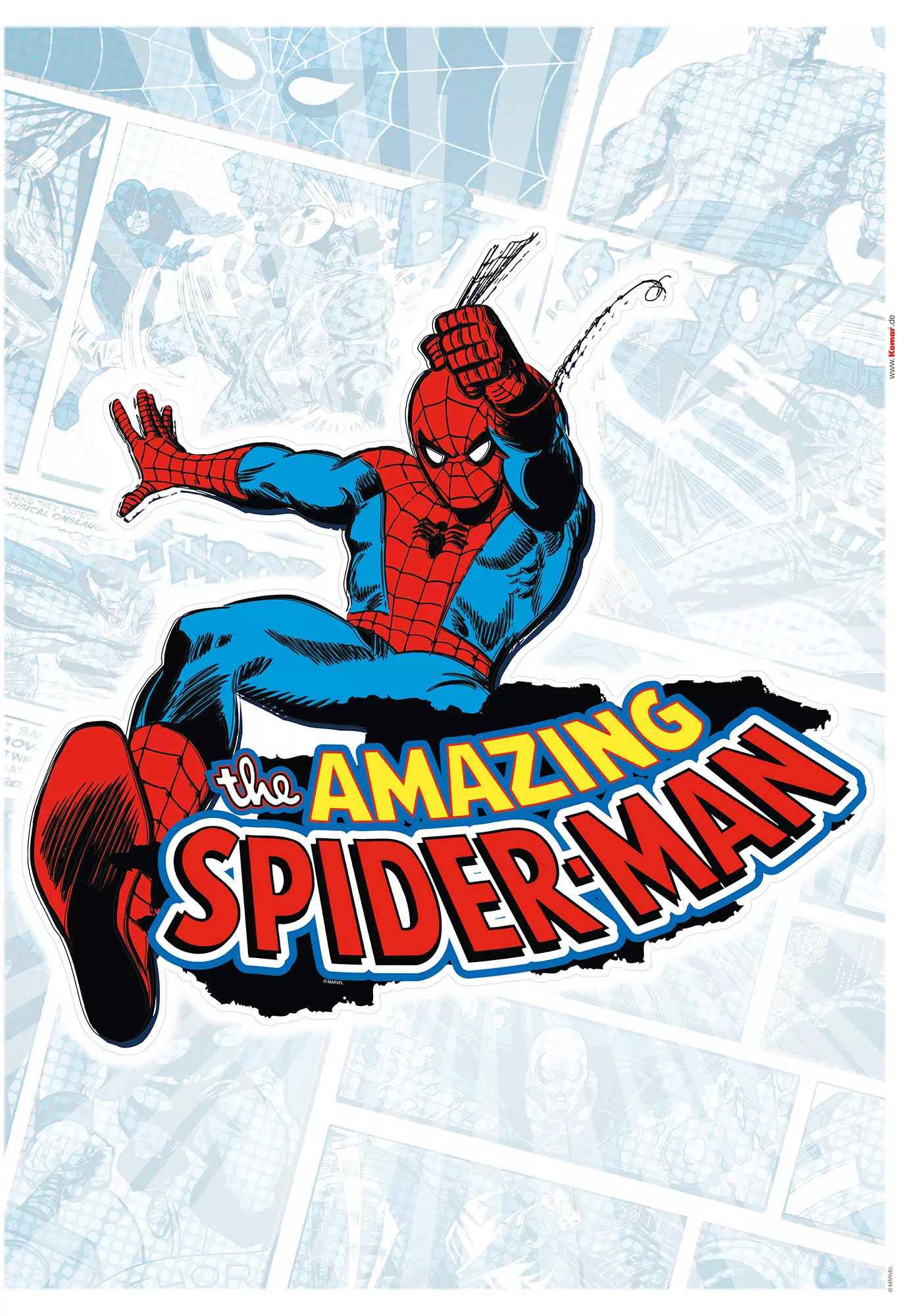 Komar Wandtattoo Spider-Man Comic Classic  Spider-Man Comic Classic B/L: ca günstig online kaufen