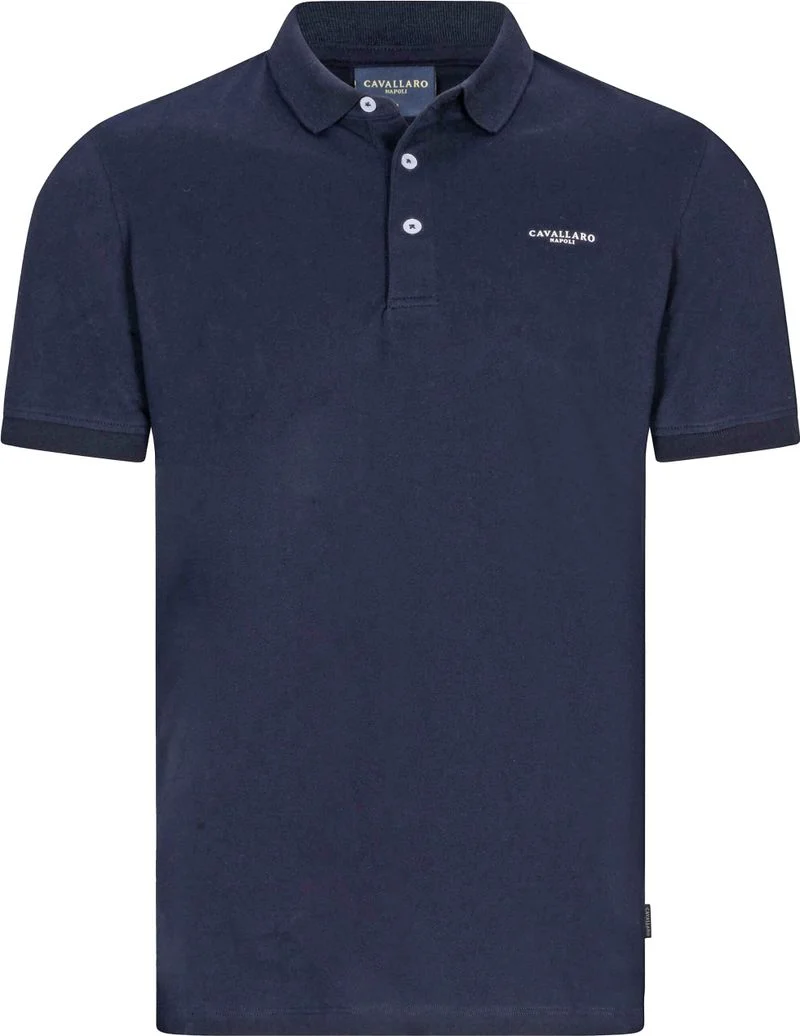 Cavallaro Bavegio Poloshirt Navy - Größe S günstig online kaufen