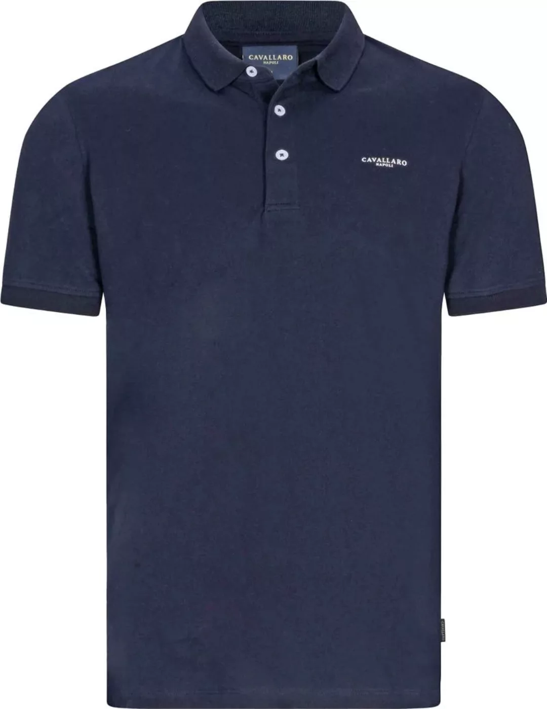 Cavallaro Bavegio Poloshirt Navy - Größe M günstig online kaufen