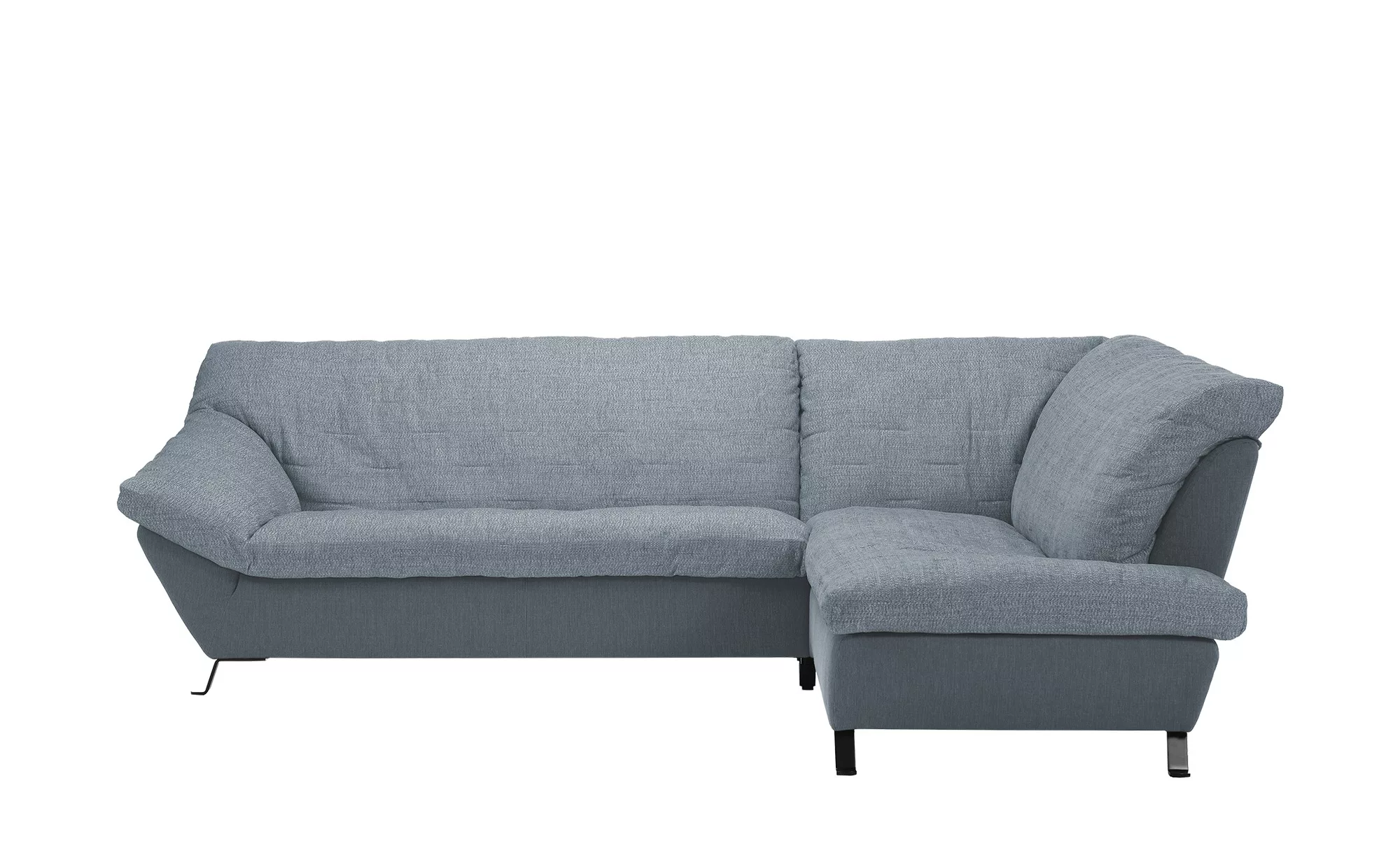 Ecksofa - grau - 84 cm - Polstermöbel > Sofas > Ecksofas - Möbel Kraft günstig online kaufen