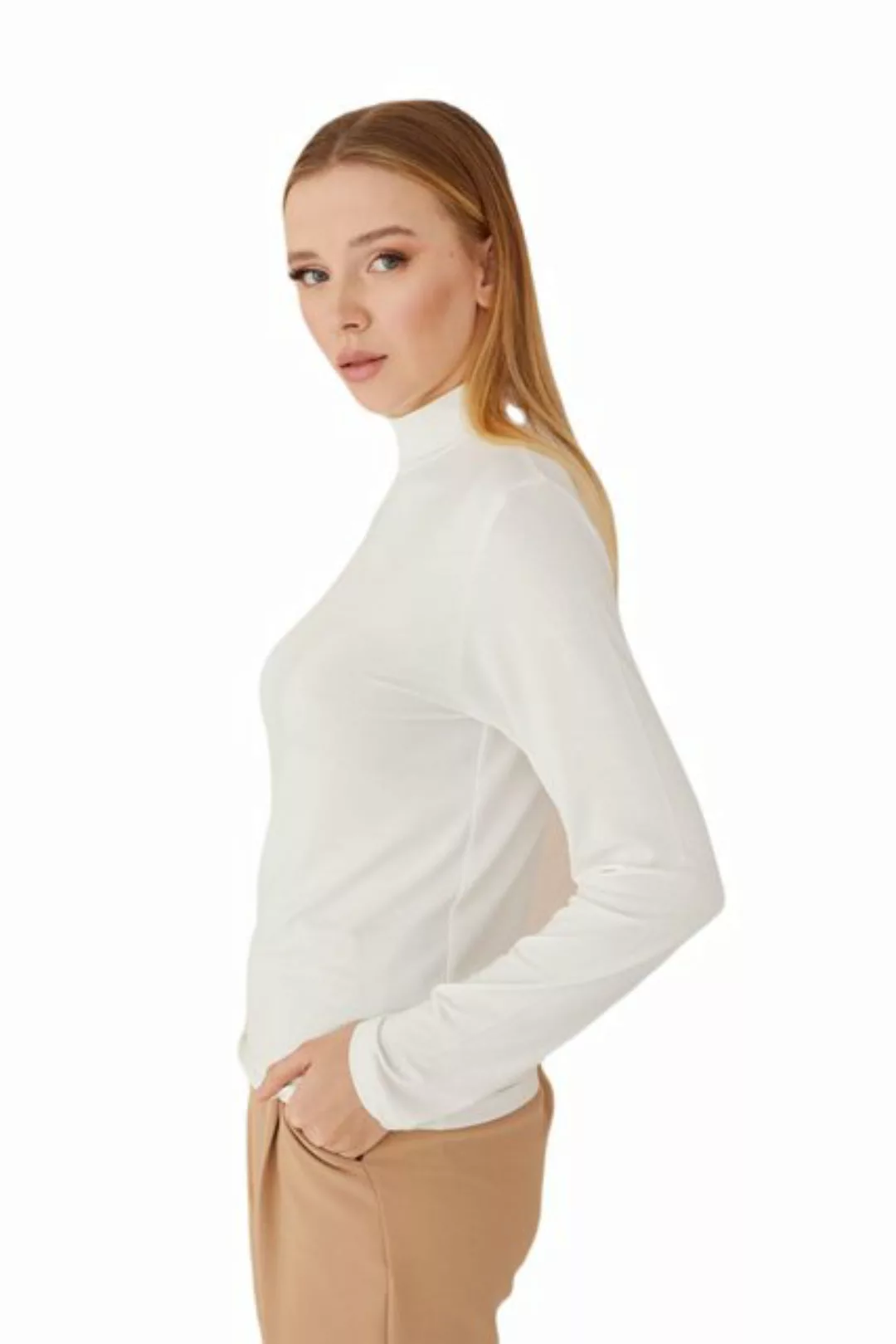 elf prive Bodykleid Elf Prive Rollkragenshirt Damen, Gute Qualität Viskose günstig online kaufen