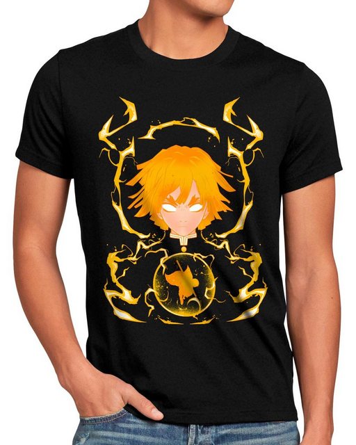 style3 T-Shirt Thunder Roar demon slayer anime japan manga cosplay günstig online kaufen