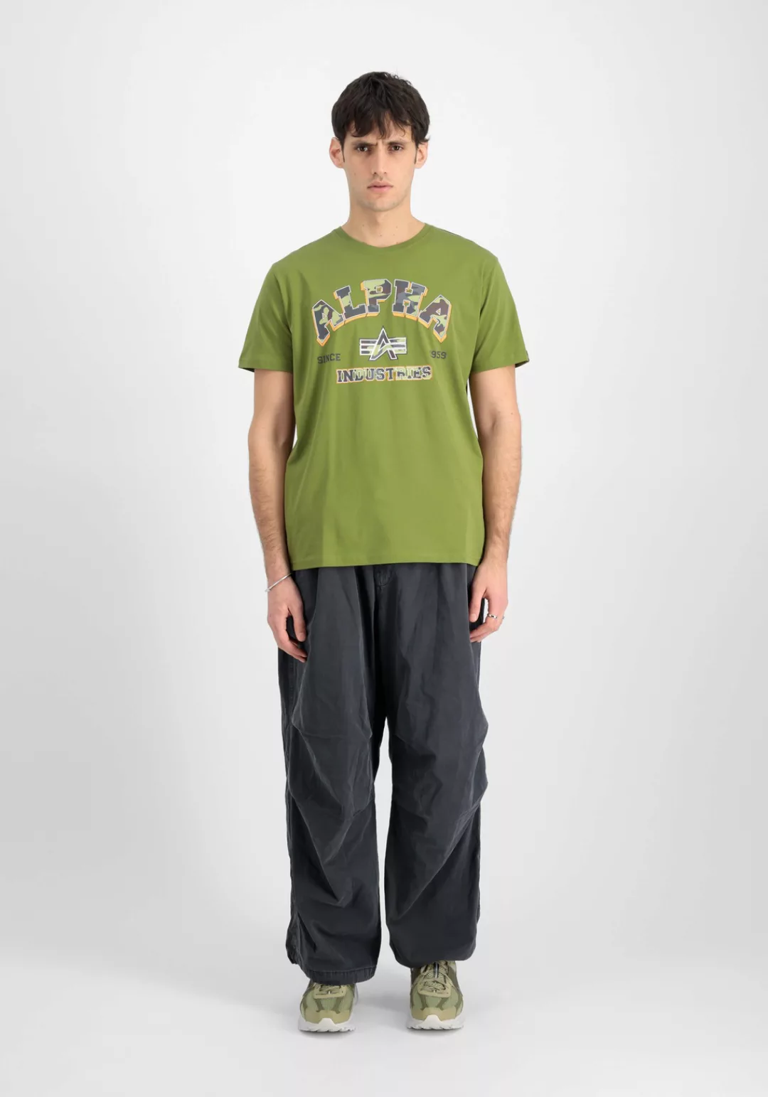 Alpha Industries T-Shirt "College Camo T-Shirt T-Shirt" günstig online kaufen