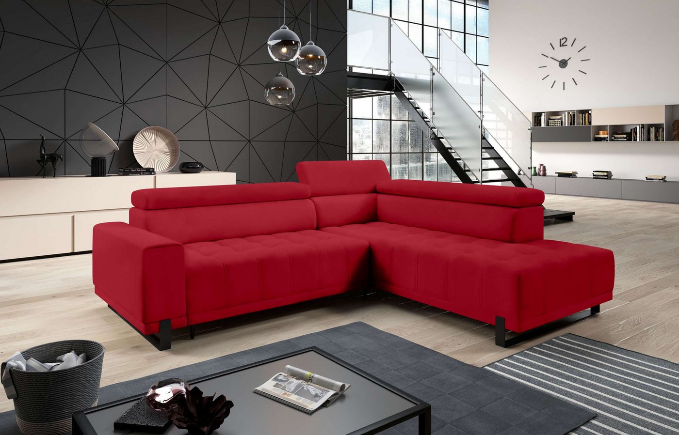 99rooms Ecksofa Stylefy Norwich Ecksofa, L-Form, Eckcouch, Sitztiefenverste günstig online kaufen