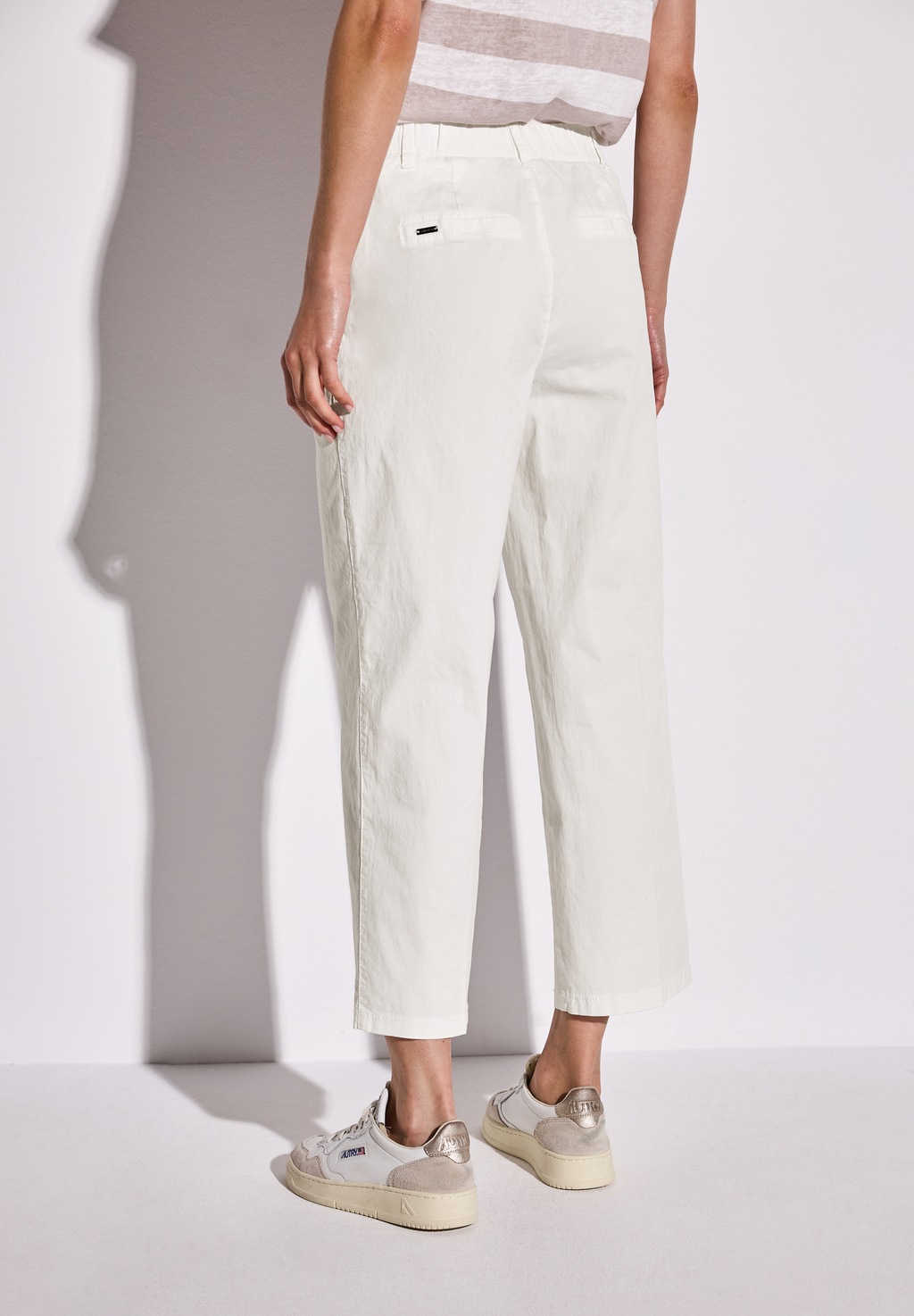 STREET ONE Chinohose, mit elastischem Bund hinten günstig online kaufen