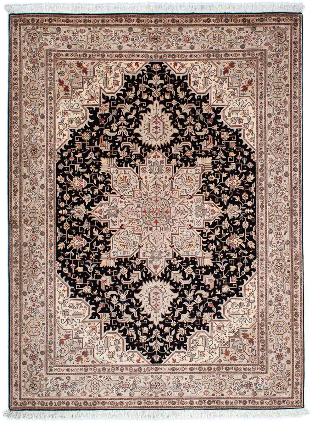 morgenland Wollteppich »Täbriz - 50 Raj Medaillon 200 x 149 cm«, rechteckig günstig online kaufen