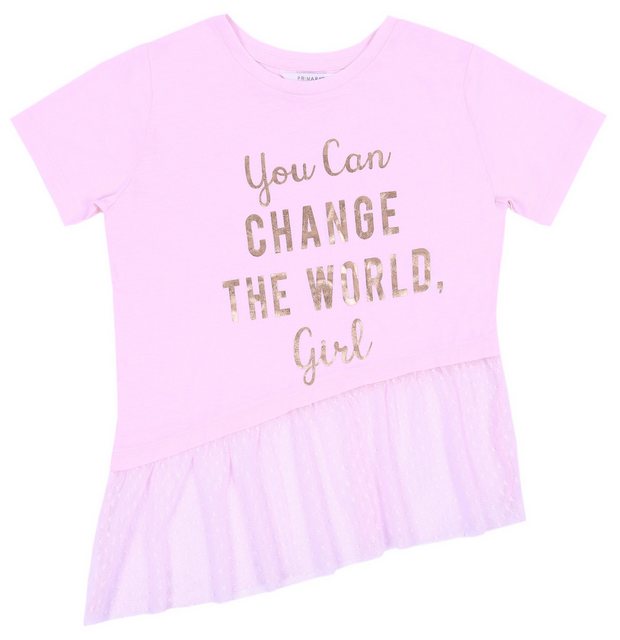 Sarcia.eu Kurzarmbluse Pinkes, asymmetrisches T-Shirt 12-13 Jahre günstig online kaufen