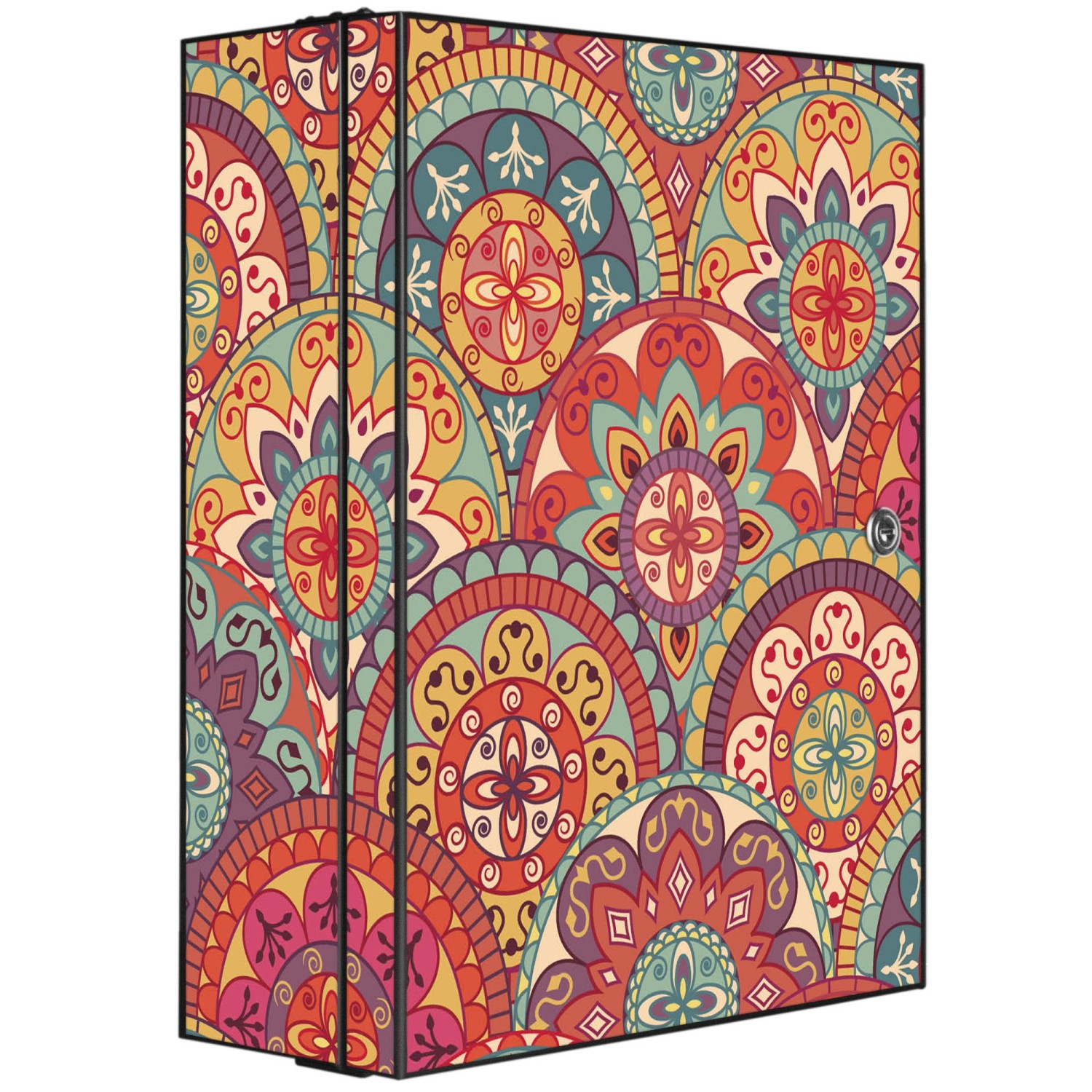 Banjado XXL Medizinschrank Abschliessbar 35x46x15cm Arzneischrank Anthrazit günstig online kaufen