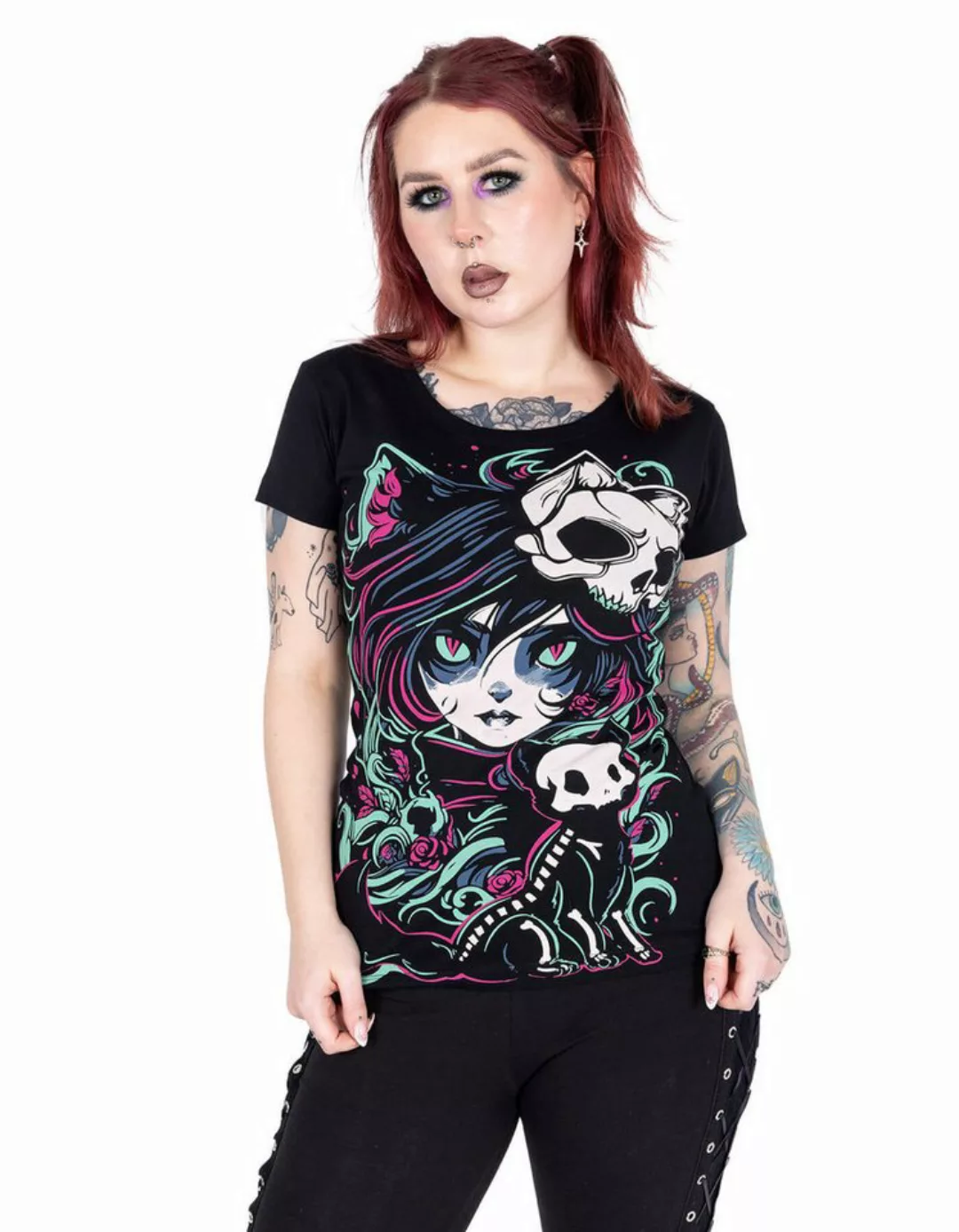 Cupcake Cult T-Shirt Cat Demon günstig online kaufen